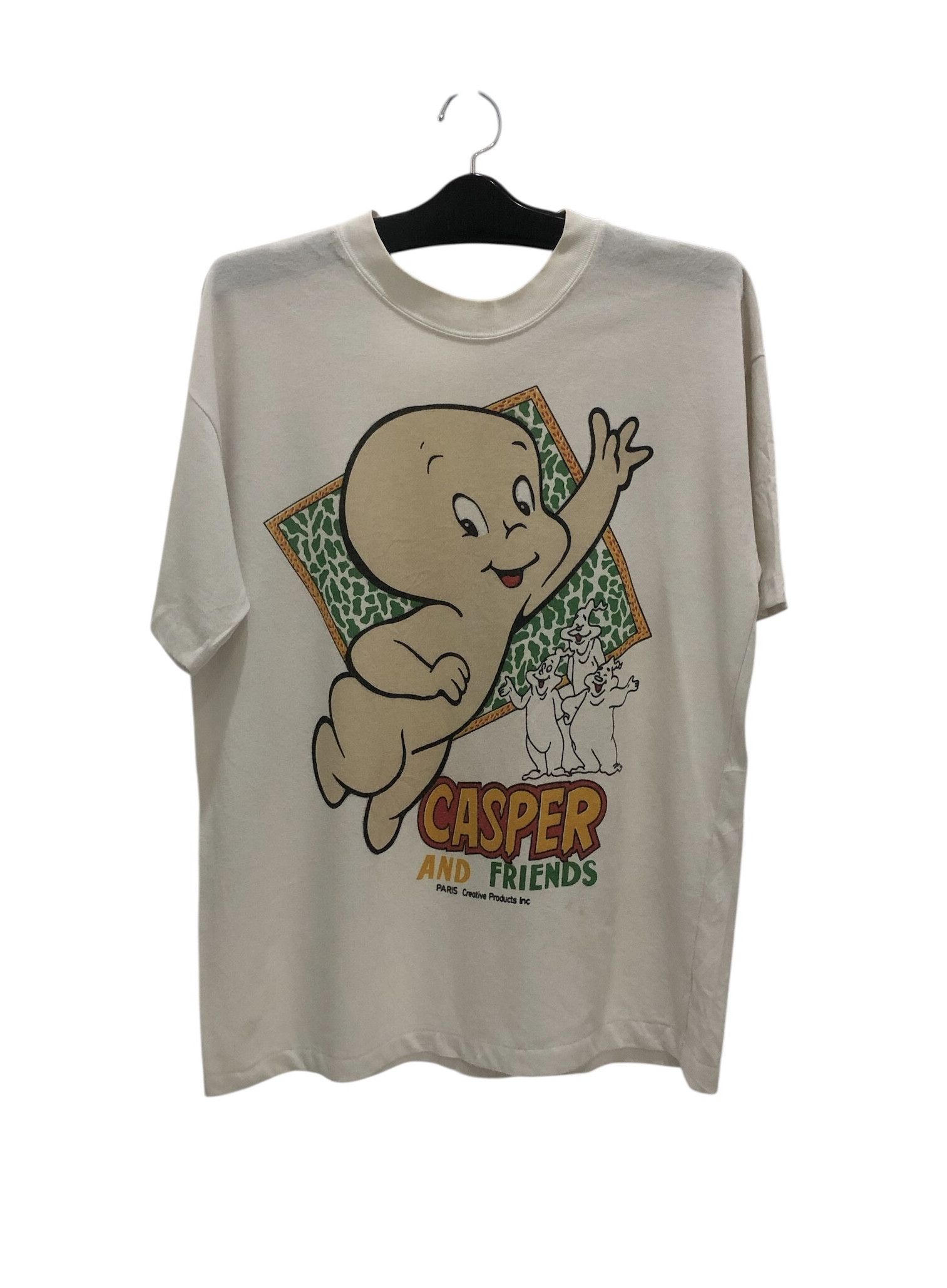 Cartoon Network Vintage Casper The Friendly Ghost 90s Cartoon Graphic Size US L / EU 52-54 / 3 - 1 Thumbnail