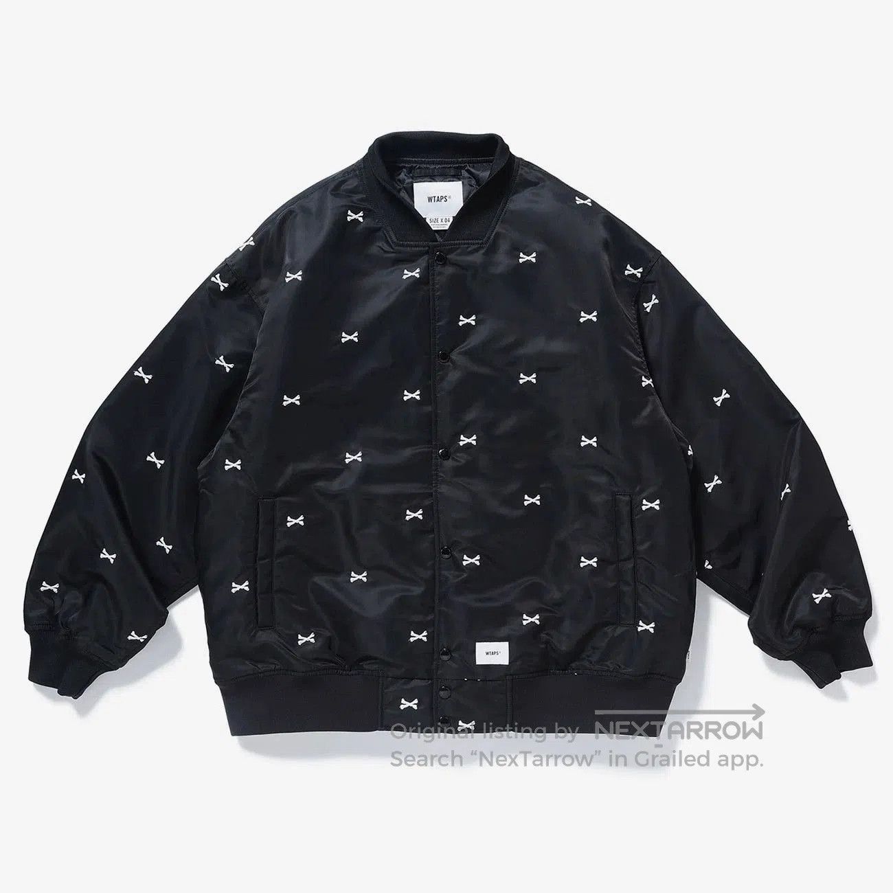 Wtaps WTAPS 22SS Navy Baseball Jacket. Size US S / EU 44-46 / 1 - 5 Thumbnail