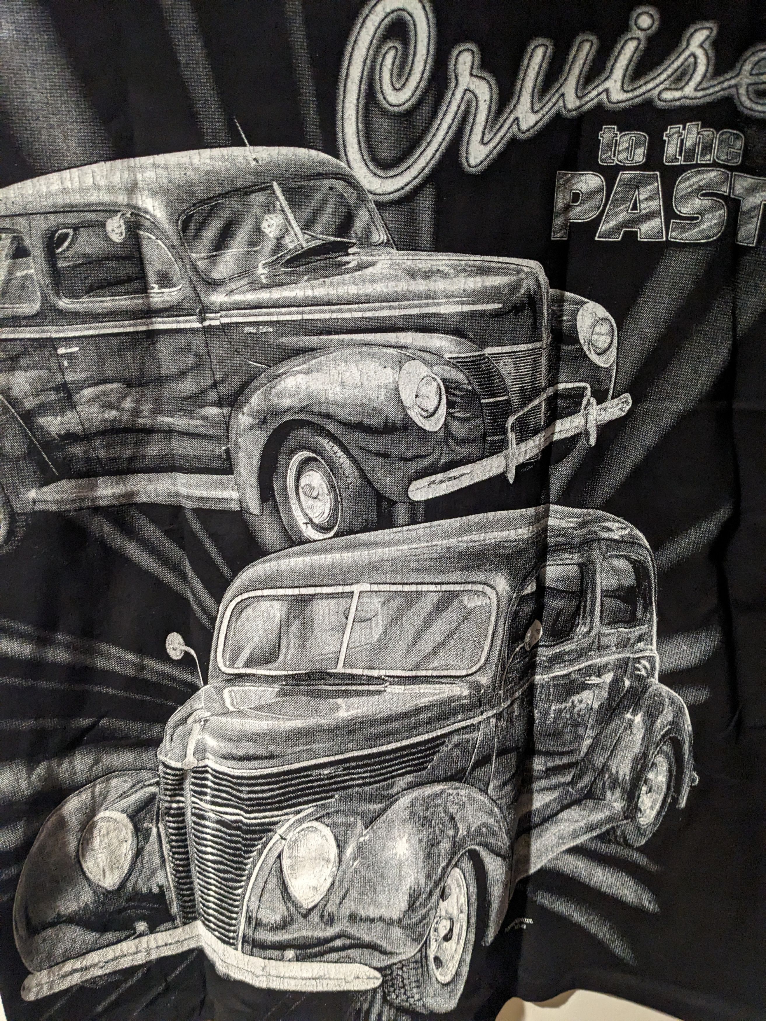 Chase Authentics × NASCAR × Vintage Vintage 90s Cruise to the Past Hot Rod Nascar Large T-Shirt Size US L / EU 52-54 / 3 - 6 Thumbnail