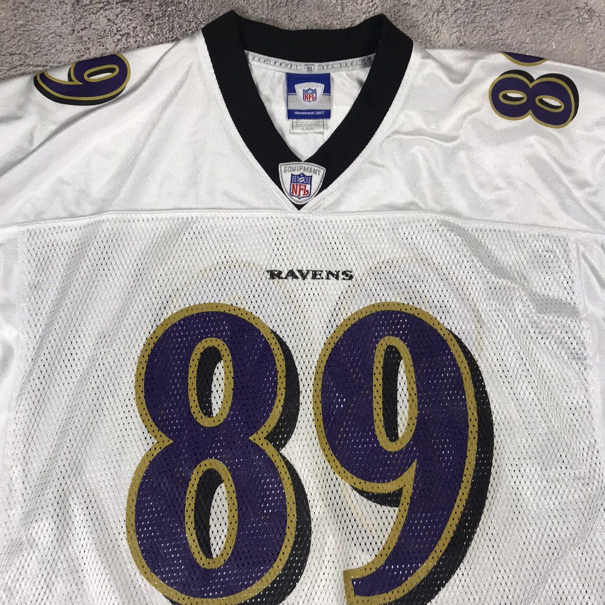 Vintage Vintage Y2K Reebok Ravens Graphic Tee Streetwear Boxy XL Size US XL / EU 56 / 4 - 3 Thumbnail
