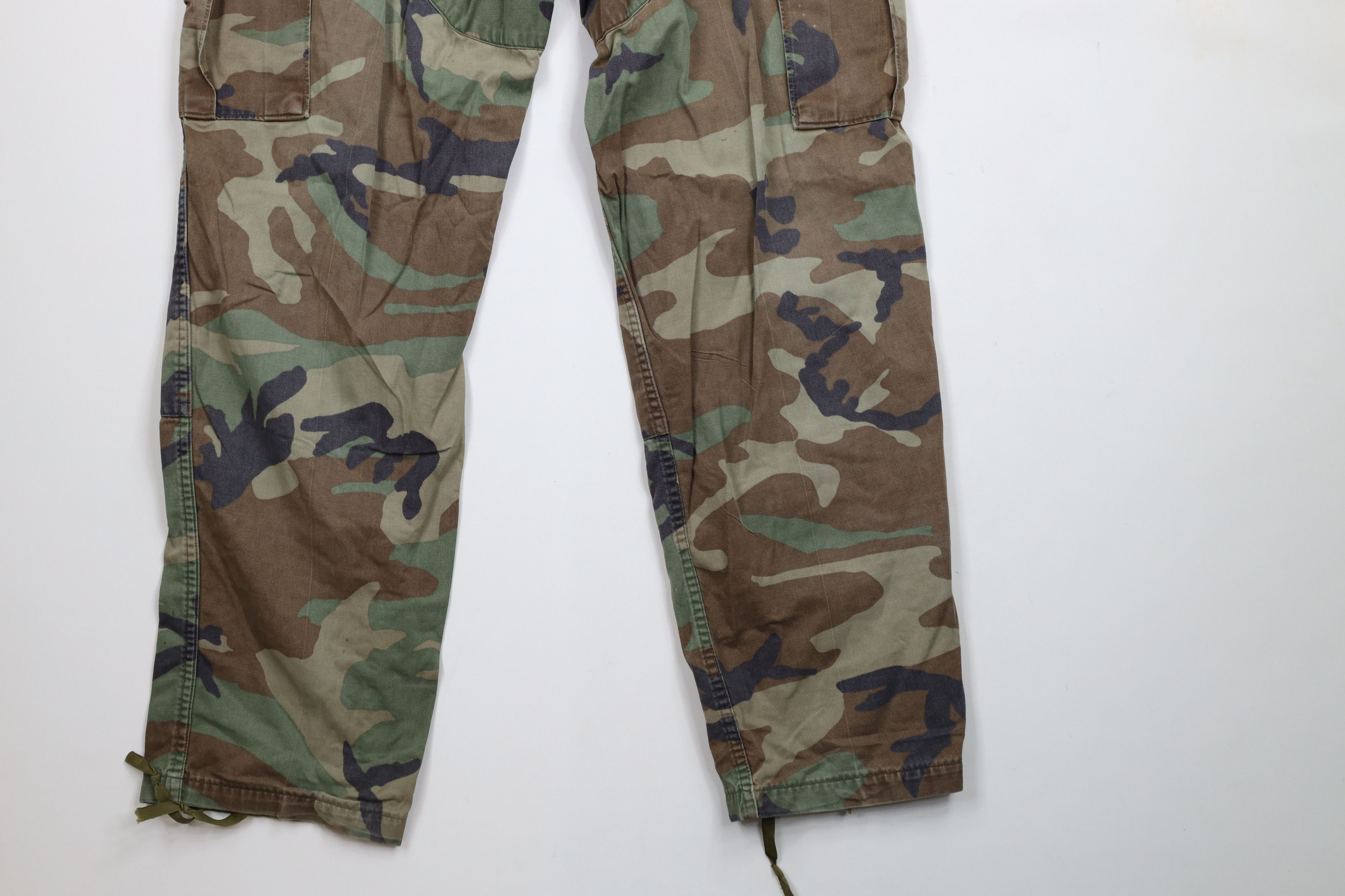 Vintage Vintage 90s Woodland Camouflage Combat Cargo Pants USA Size US 34 / EU 50 - 13 Thumbnail