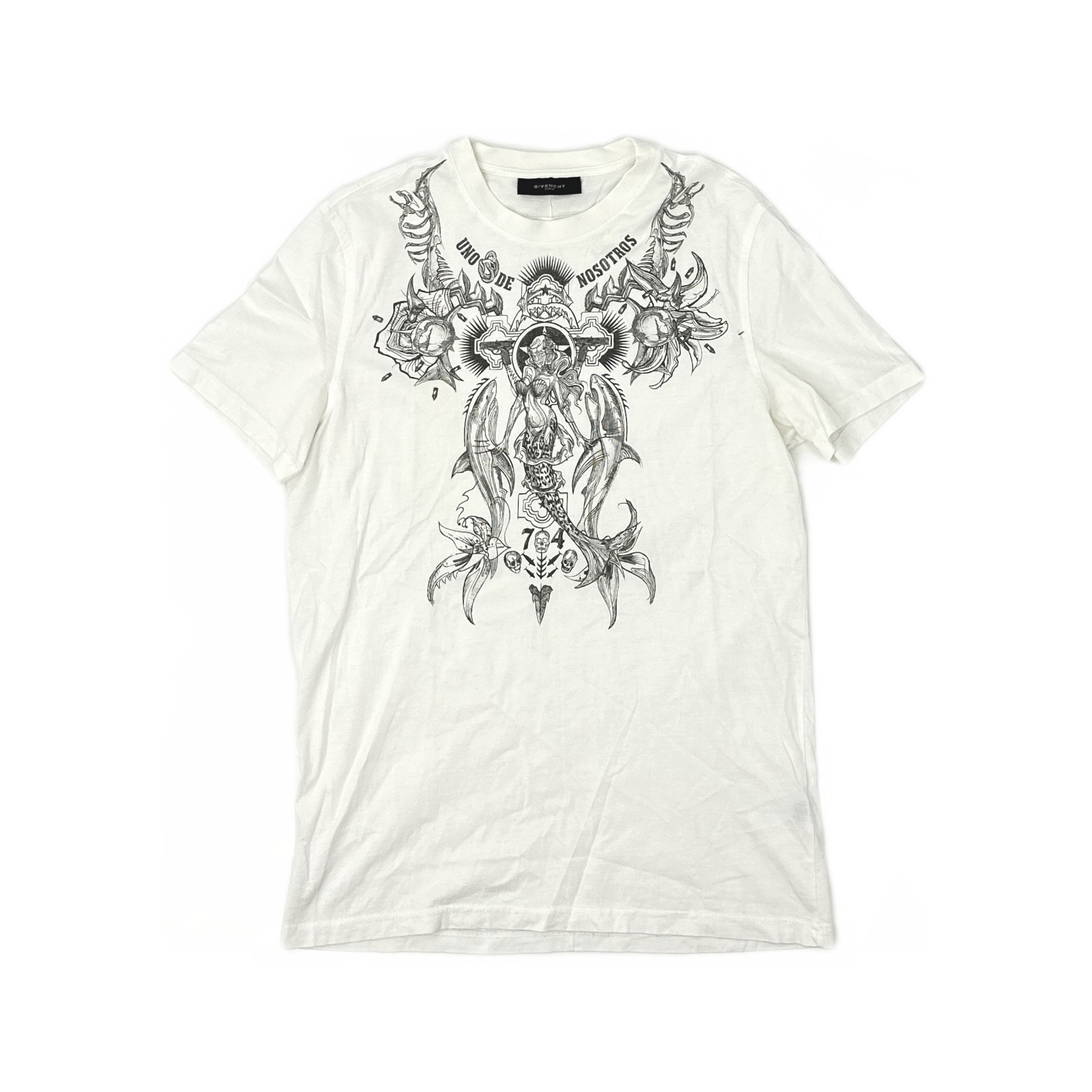 Givenchy Givenchy Mermaid Graphic T-Shirt Size S Size US S / EU 44-46 / 1 - 1 Thumbnail
