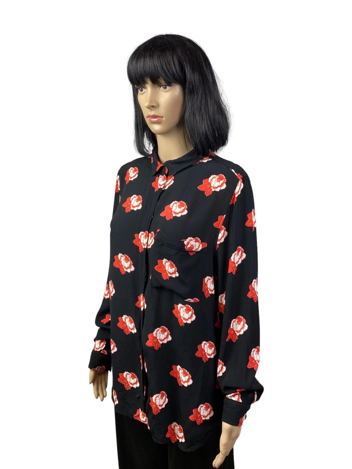 Ganni Ganni Viscose Blouse Collared Printed Rouses size 42 Size L / US 10 / IT 46 - 2 Thumbnail