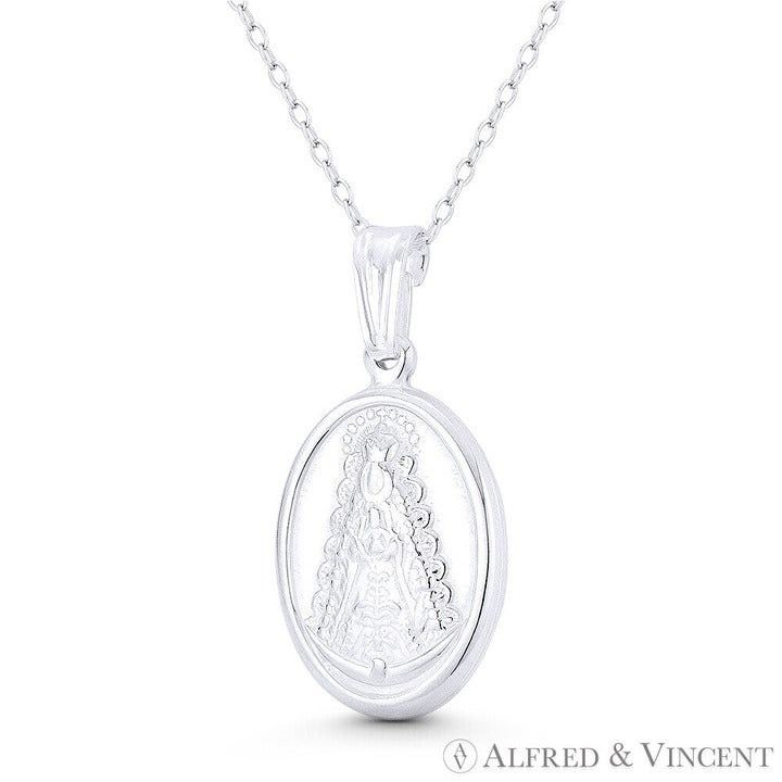 Other Holy Mother Virgin Mary 28x14mm Button Pendant Size ONE SIZE - 1 Preview