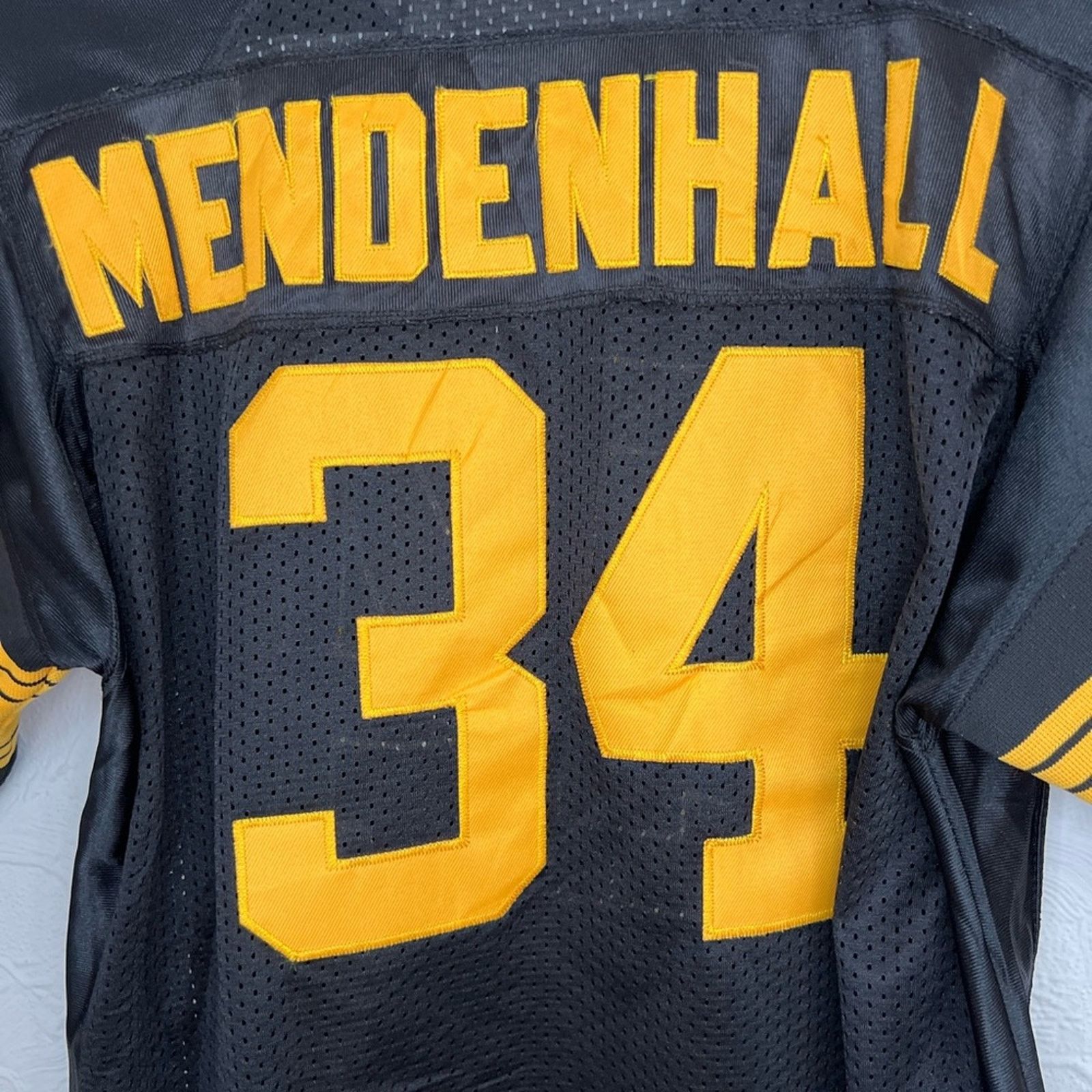 Reebok Reebok On Field Steelers Jersey #34 Mendenhall YOUTH XL SEWN Size US S / EU 44-46 / 1 - 4 Thumbnail