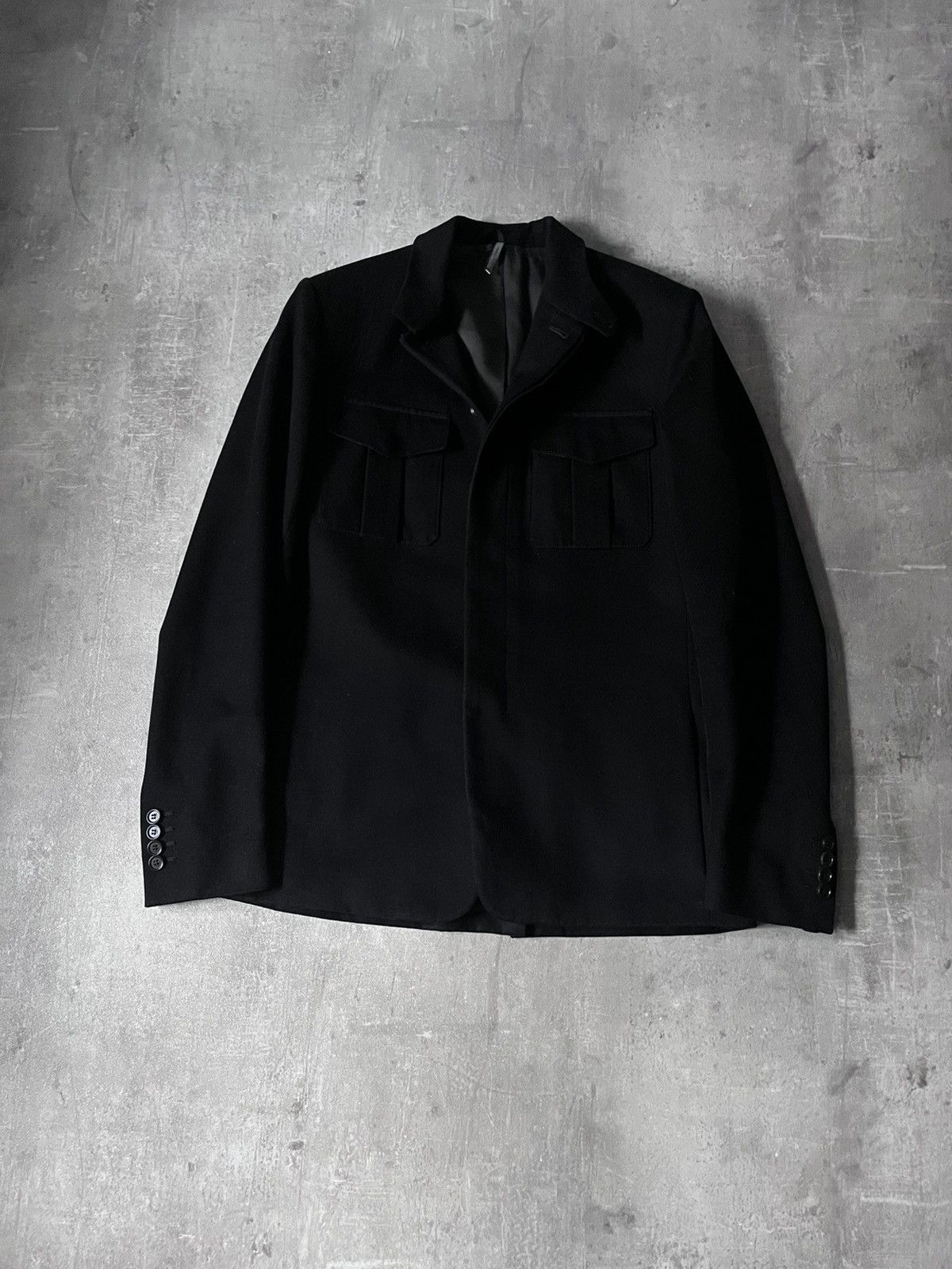 Dior velour jacket blazer archival rare black