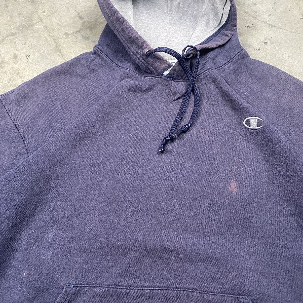 Champion × Vintage y2k Distressed Champion Boxy Oversize Pullover Size US XL / EU 56 / 4 - 6 Thumbnail