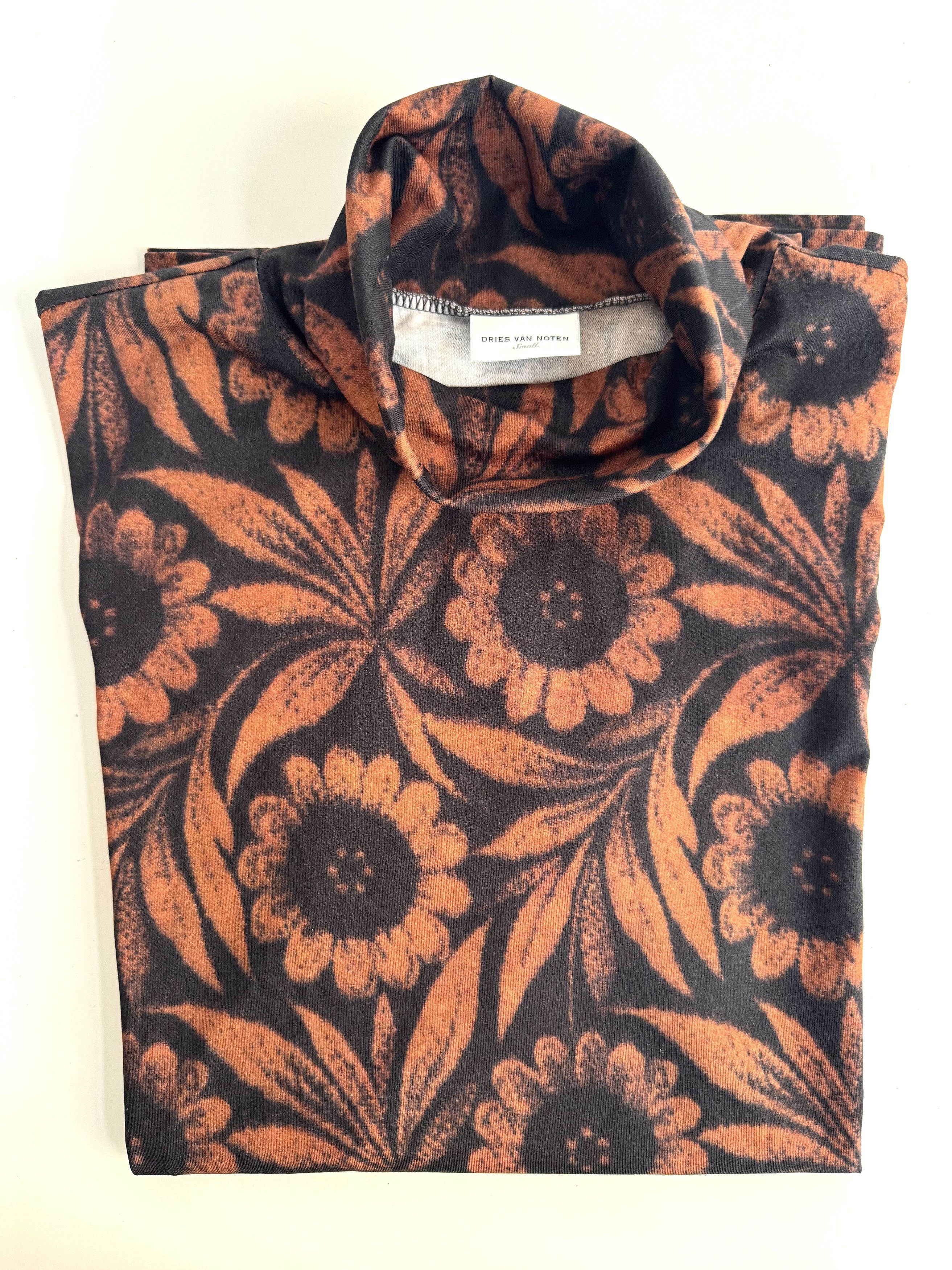 Dries Van Noten Turtleneck Top Size S / US 4 / IT 40 - 3 Thumbnail
