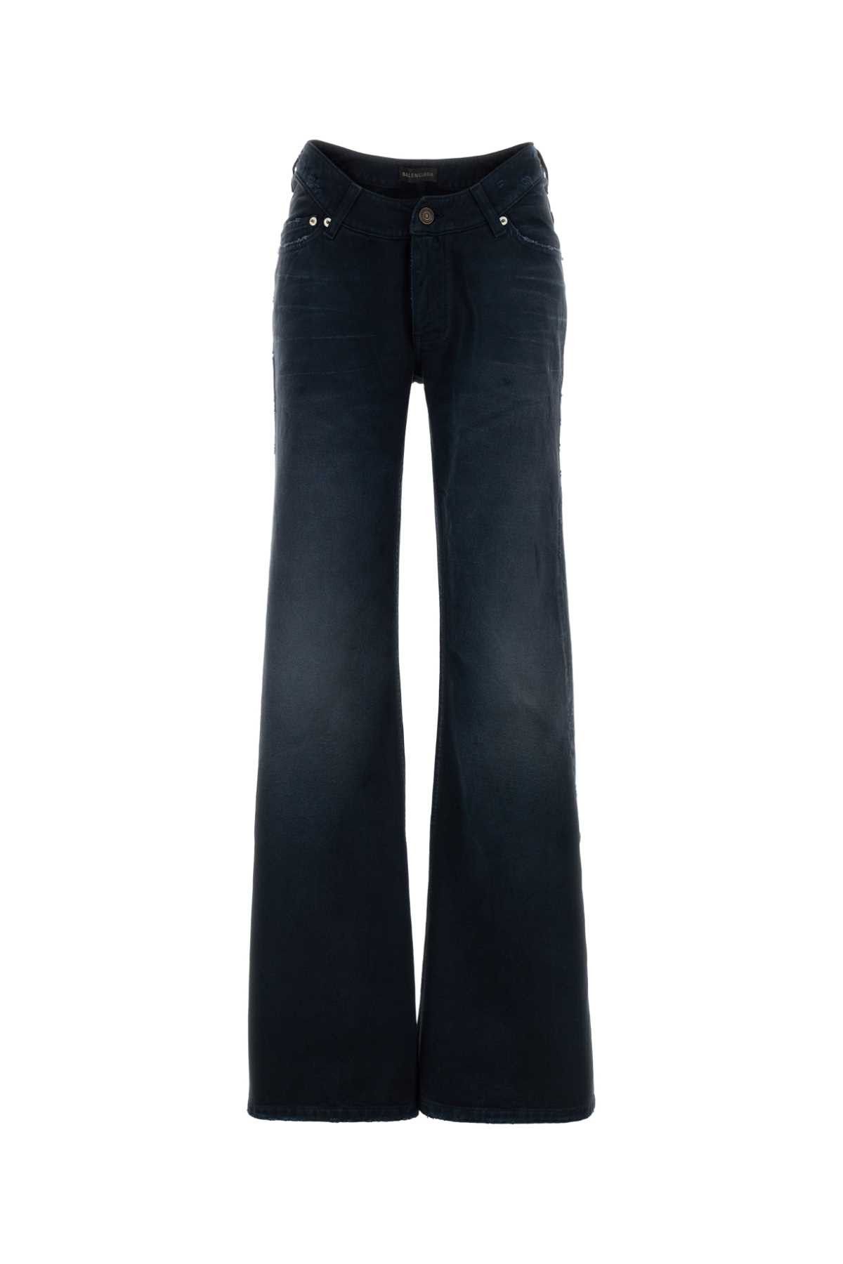 Balenciaga Navy Blue Denim Jeans Size 26" / US 2 / IT 38 - 1 Thumbnail