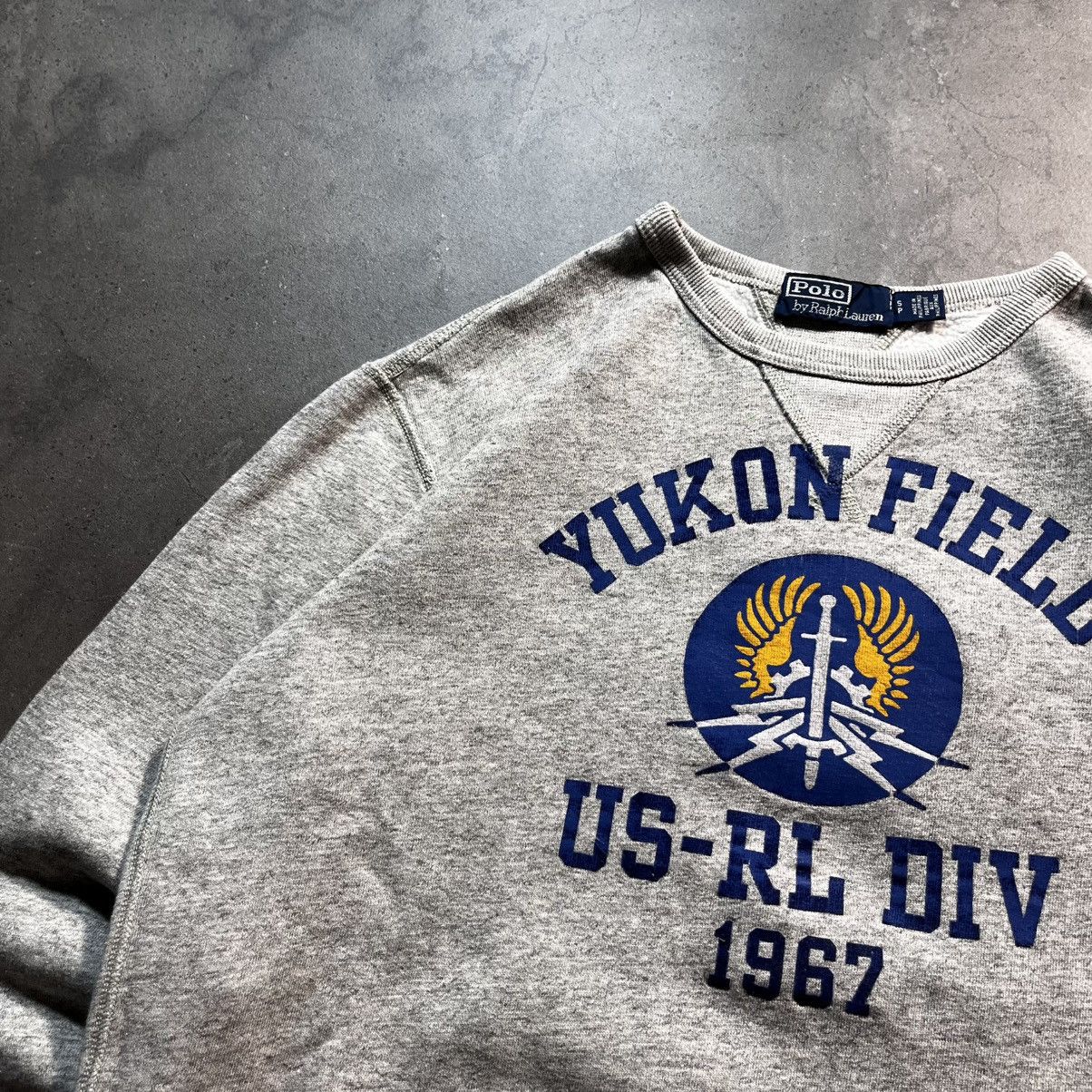 Polo Ralph Lauren Vintage 00s Polo Ralph Lauren Trackfield Big Logo Sweatshirt Size US S / EU 44-46 / 1 - 3 Thumbnail