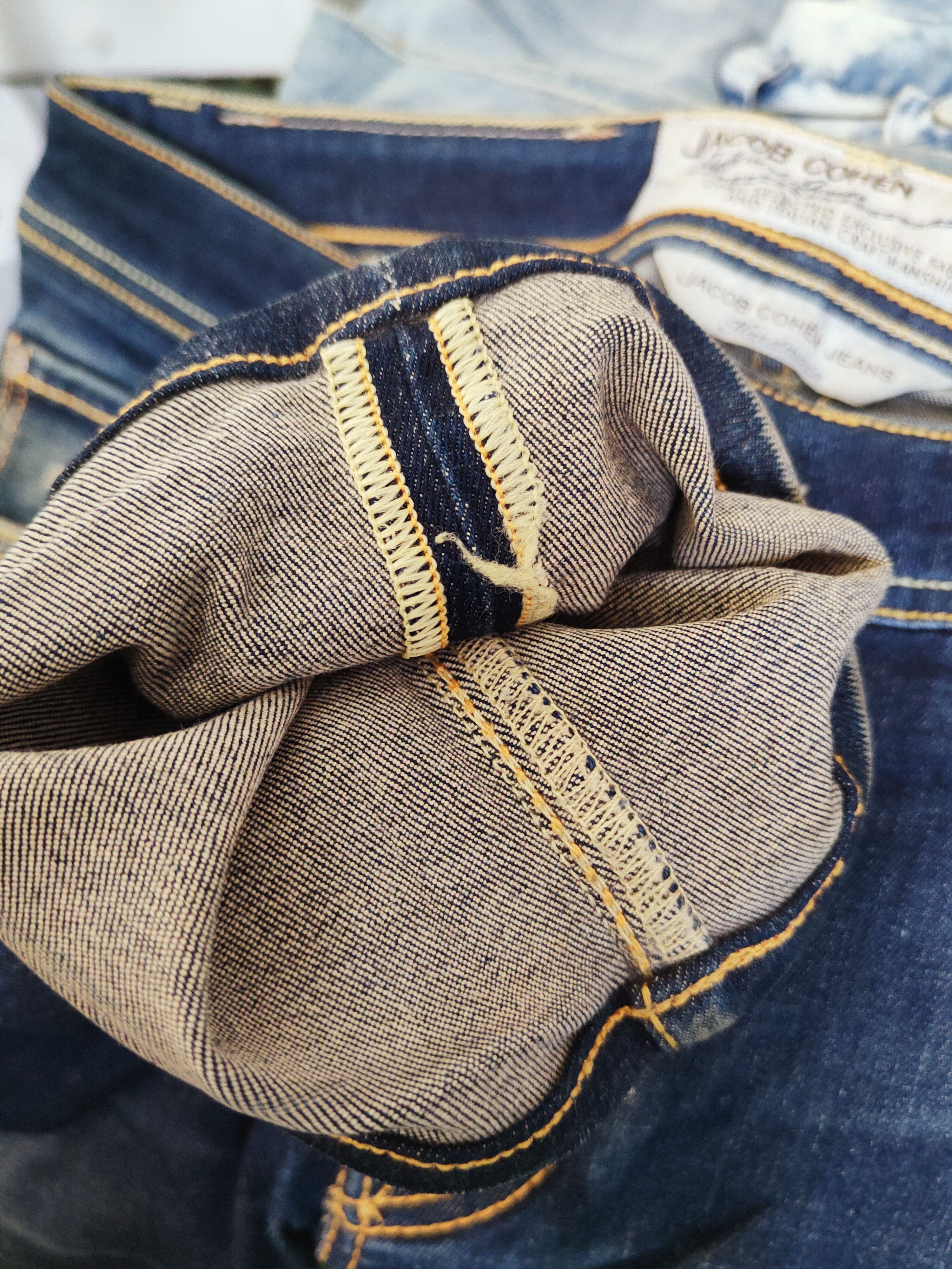 Jacob Cohen Jacob Cohen handmade Dark Blue Ripped Jeans #S2766 Size US 30 / EU 46 - 15 Thumbnail