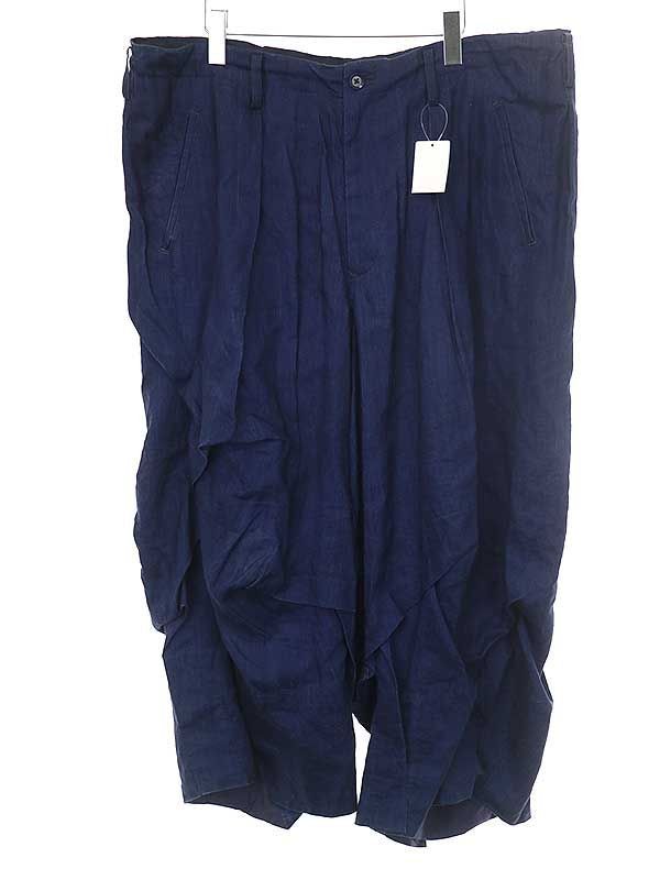 Yohji Yamamoto POUR HOMME 23SS Random Tuck Linen Pants