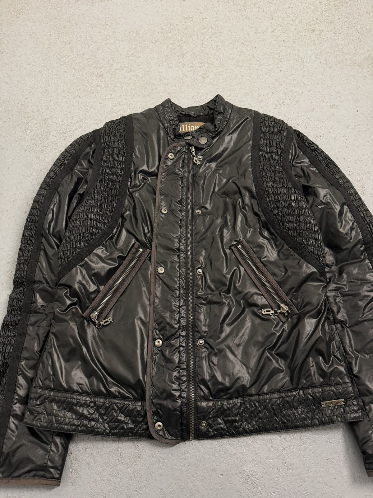 John Galliano John Galliano Glossy Insulated Jacket Size US M / EU 48-50 / 2 - 12 Thumbnail
