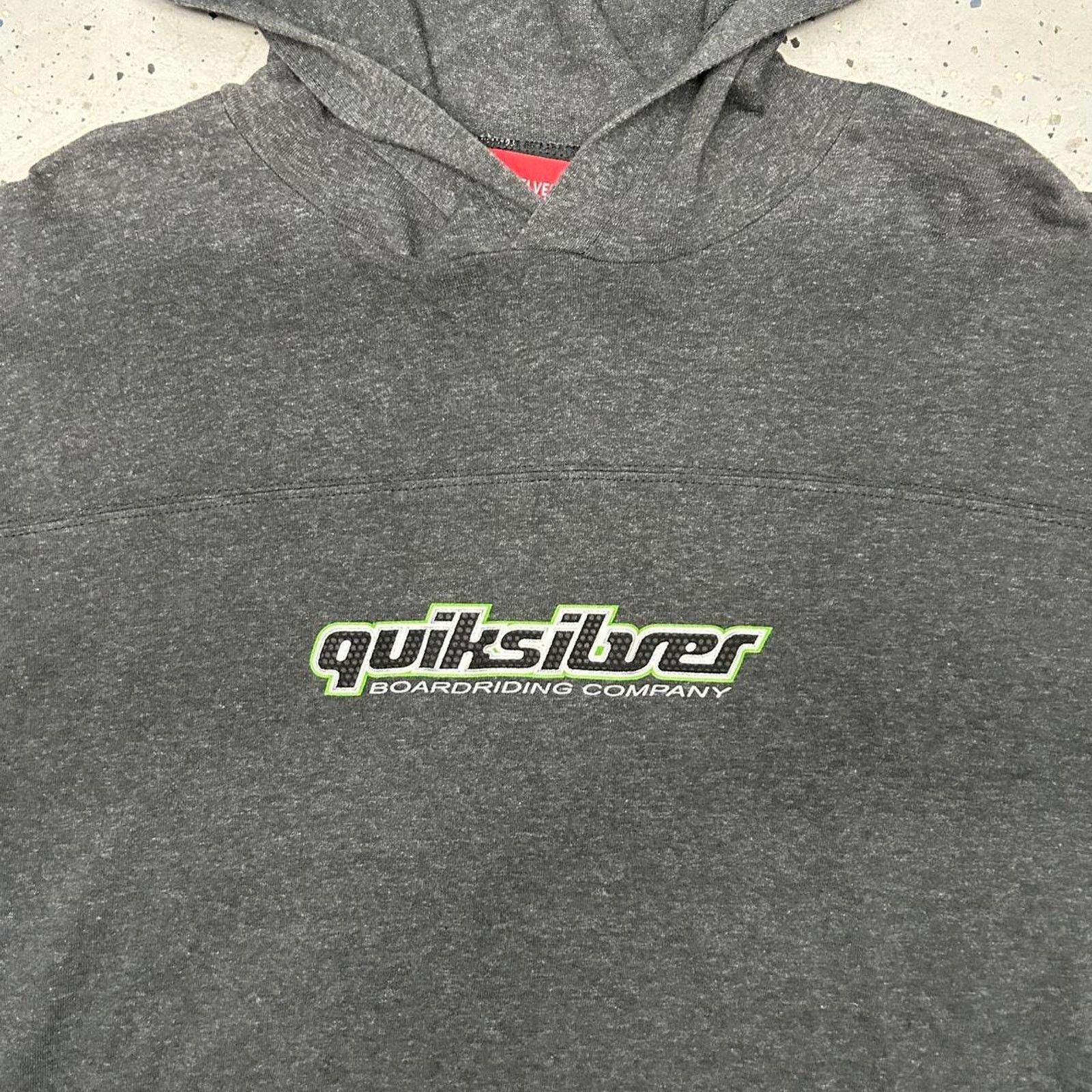 Quicksilver VTG Quiksilver grey hoodie Size US XL / EU 56 / 4 - 2 Thumbnail