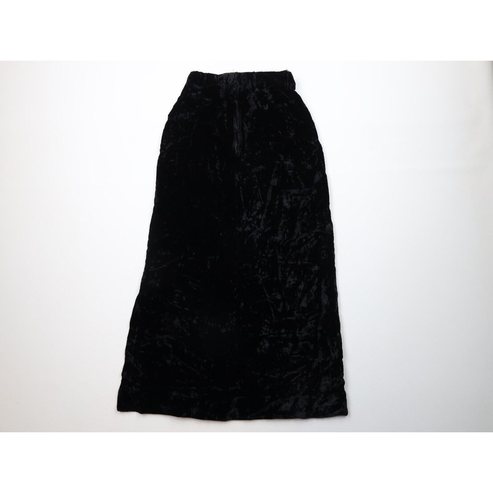 Vintage Vintage 50s 60s Streetwear Velvet Velour Full Length Skirt Size 32" / US 10 / IT 46 - 7 Thumbnail