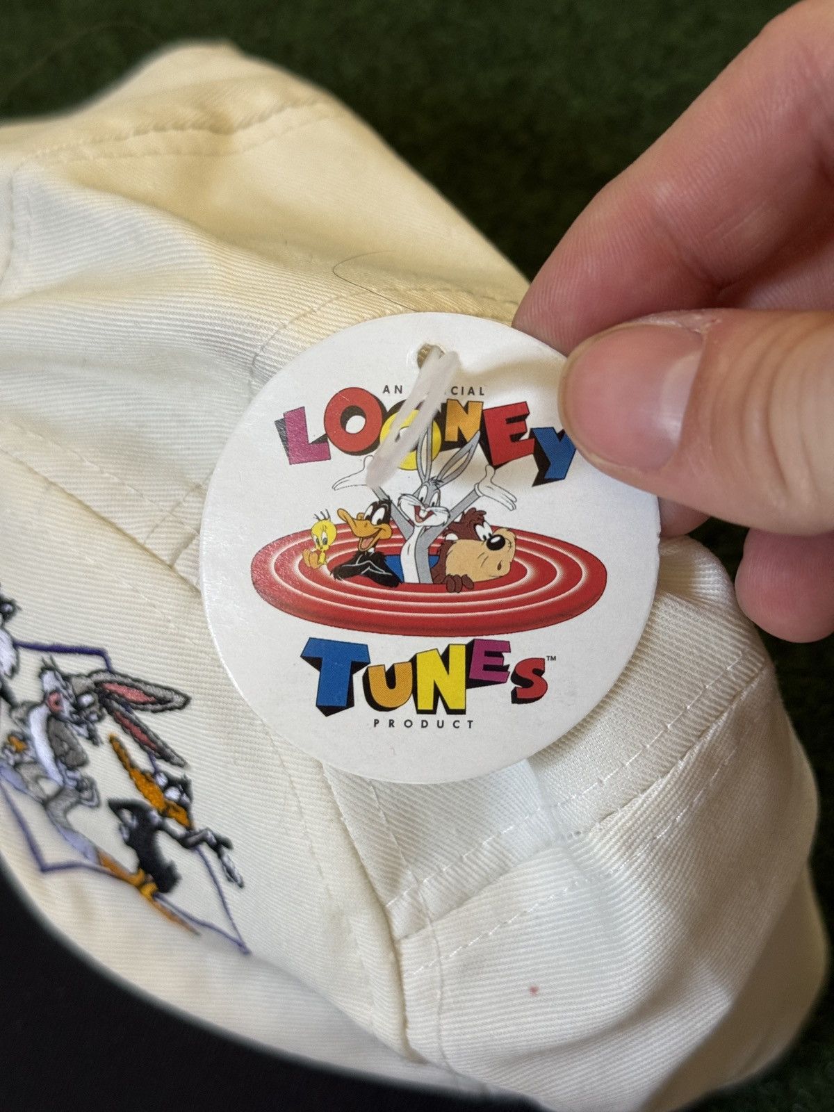 Vintage × Warner Bros Vintage 90s Looney Tunes 5 Panel Cartoon Hat Cap Size ONE SIZE - 8 Thumbnail