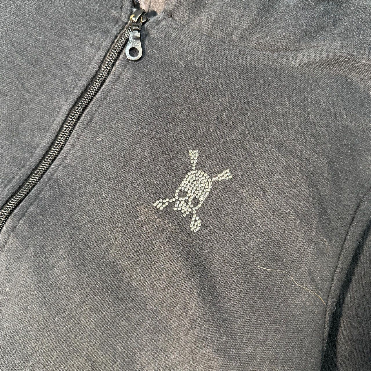 Roen RAT ROEN Skull & Rhinestone Hoodie LGB Japanese Rock Size US L / EU 52-54 / 3 - 4 Thumbnail