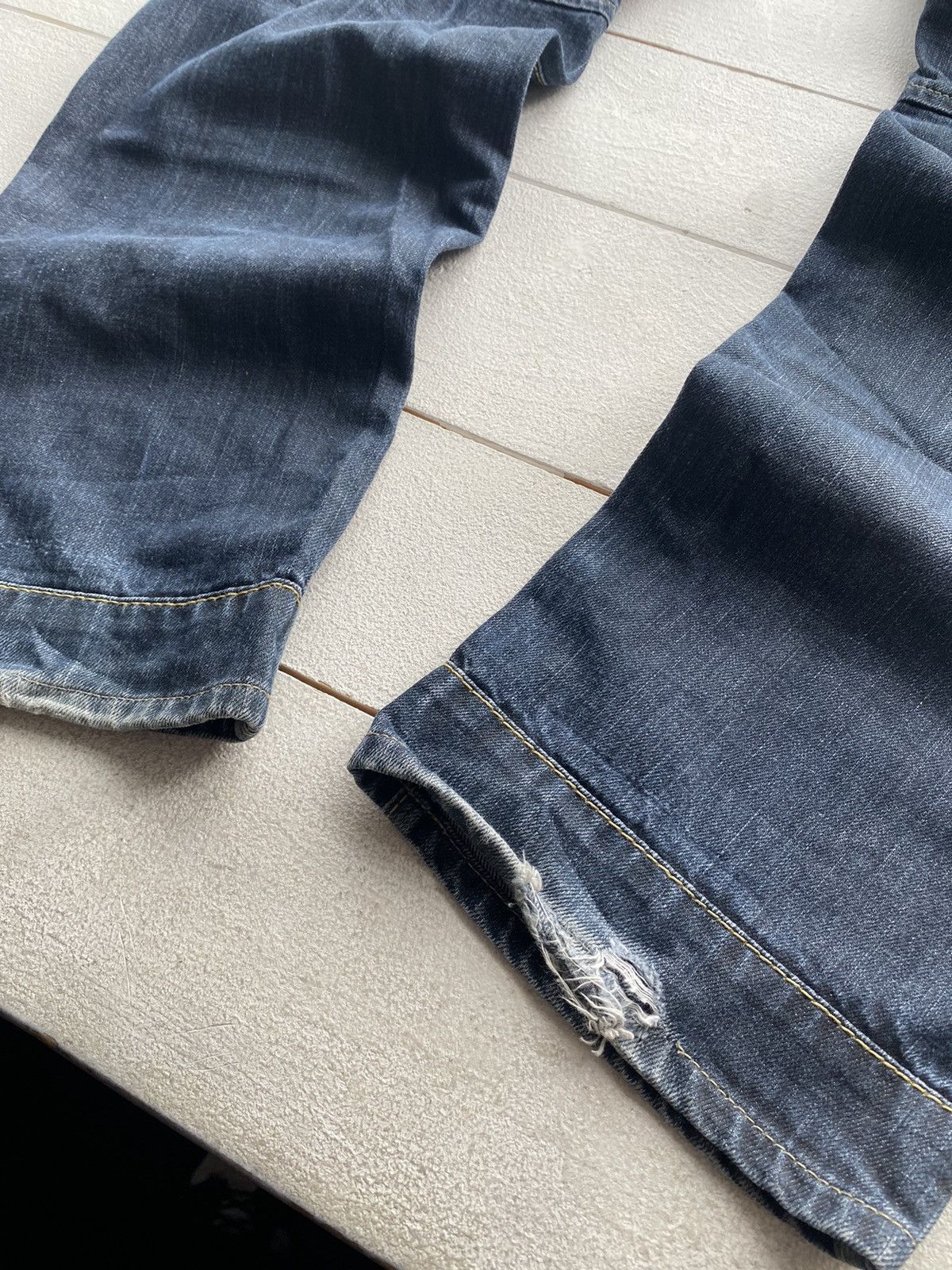 G-Star × Vintage 🔥PUNK G STAR OPIUM STRAIGHT 96 BLUE MENS JEANS Y2k BIKER Size US 34 / EU 50 - 11 Thumbnail