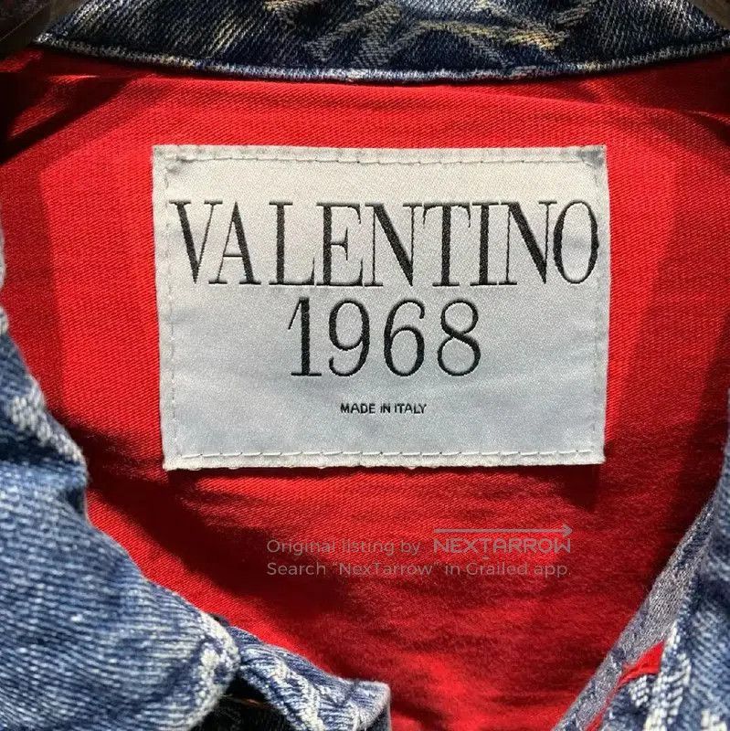 Valentino Valentino Blue Denim Jacket for Men . Size US M / EU 48-50 / 2 - 2 Thumbnail