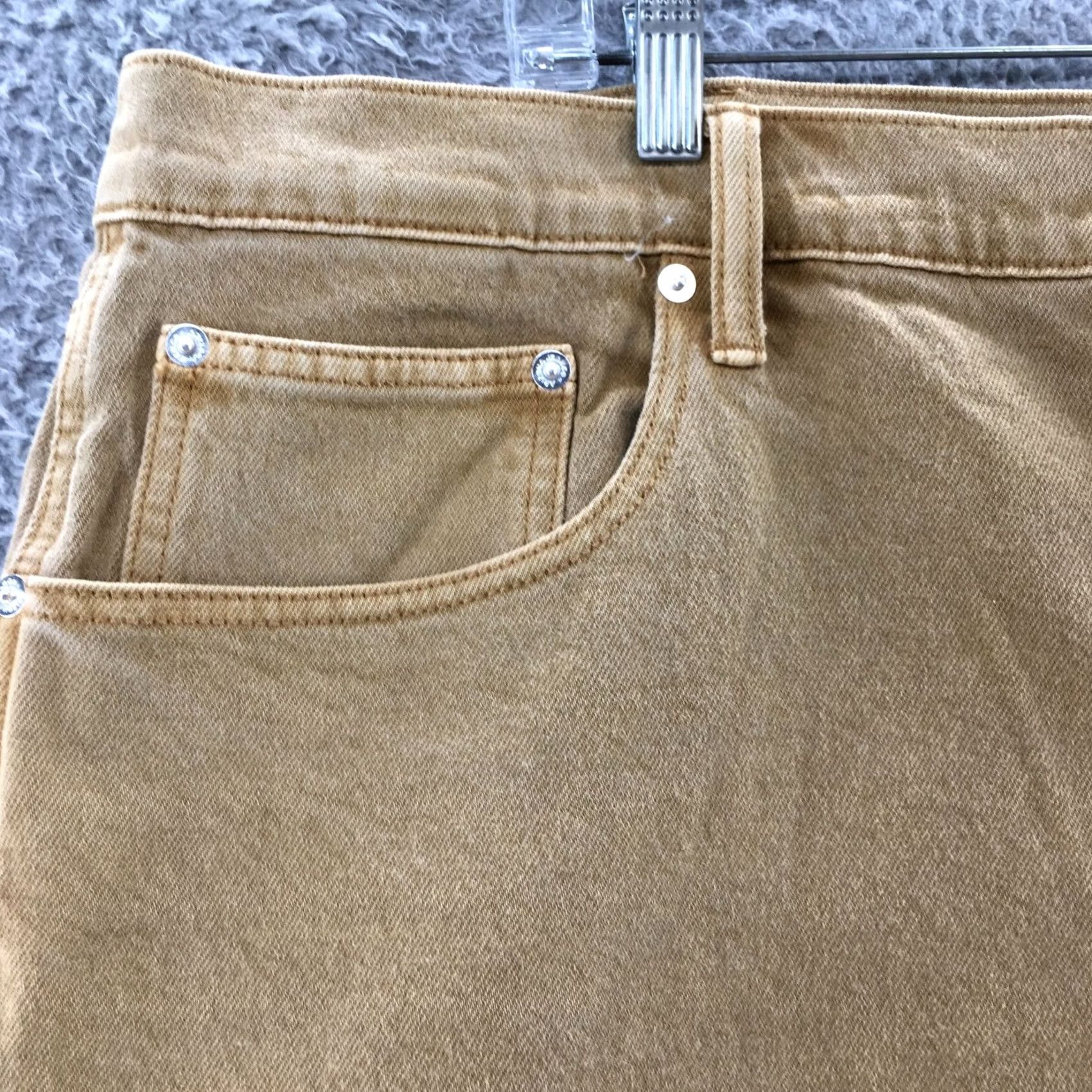 Vintage Arizona Jean Co Advance Flex 360 Shorts Mens 42 Brown Hi-Rise Bermuda 5-Pocket Regular 10in Inseam NEW Size US 42 / EU 58 - 4 Thumbnail