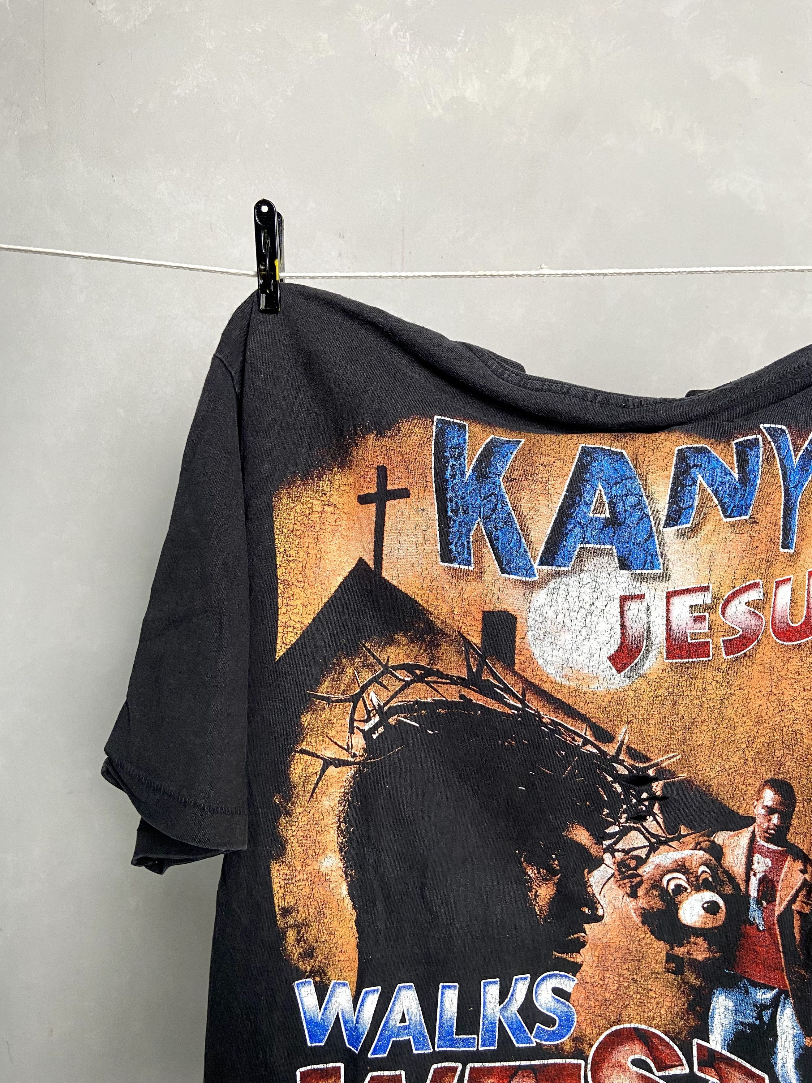 Band Tees × Rap Tees × Vintage Kanye West Jesus Walk Size US XL / EU 56 / 4 - 4 Thumbnail