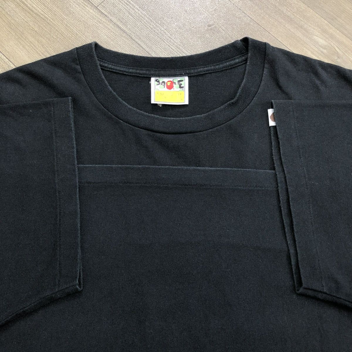 Bape Vintage Bape A Batbing Ape Head Flame Big Logo Tee Hype Size US XL / EU 56 / 4 - 4 Thumbnail