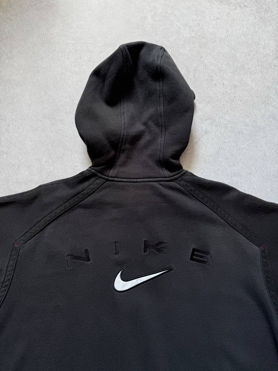 Nike Vintage 90s Nike Baggy Zip Hoodie Big Logo Size US XL / EU 56 / 4 - 3 Thumbnail