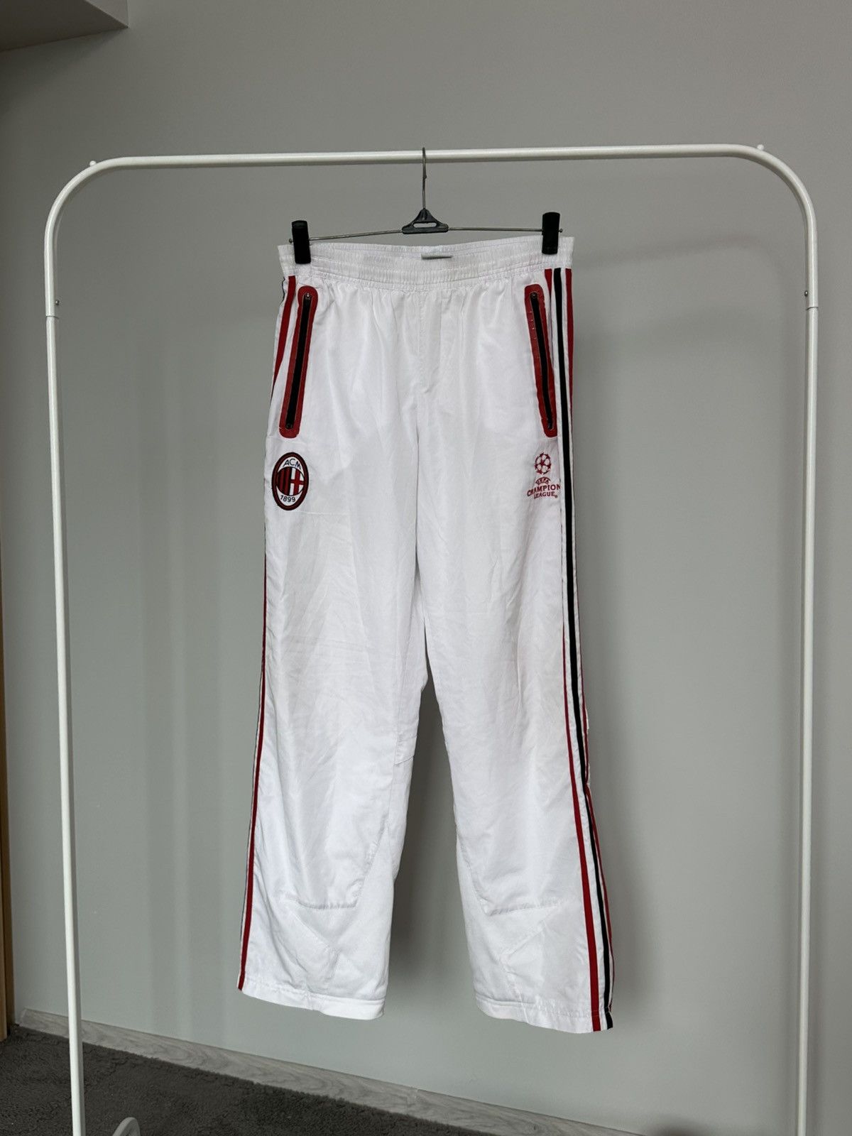 Adidas Vinatage Adidas AC Milan 2010 2011 Champions League Pants Size US 30 / EU 46 - 1 Thumbnail