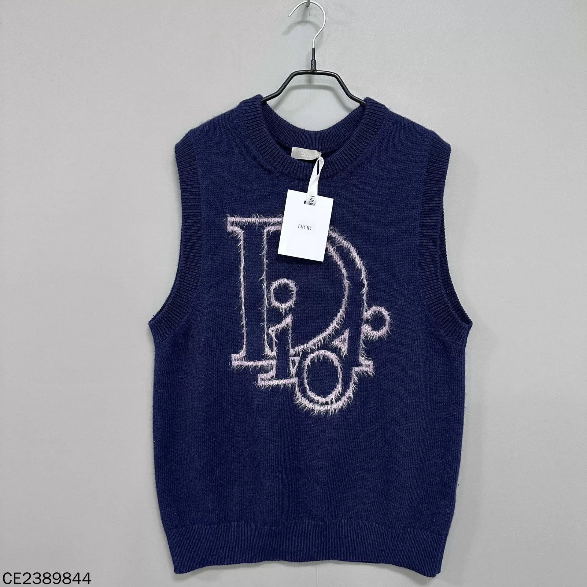 Dior Dior Cashmere Midnight Blue Sweater Vest M Size US M / EU 48-50 / 2 - 1 Thumbnail