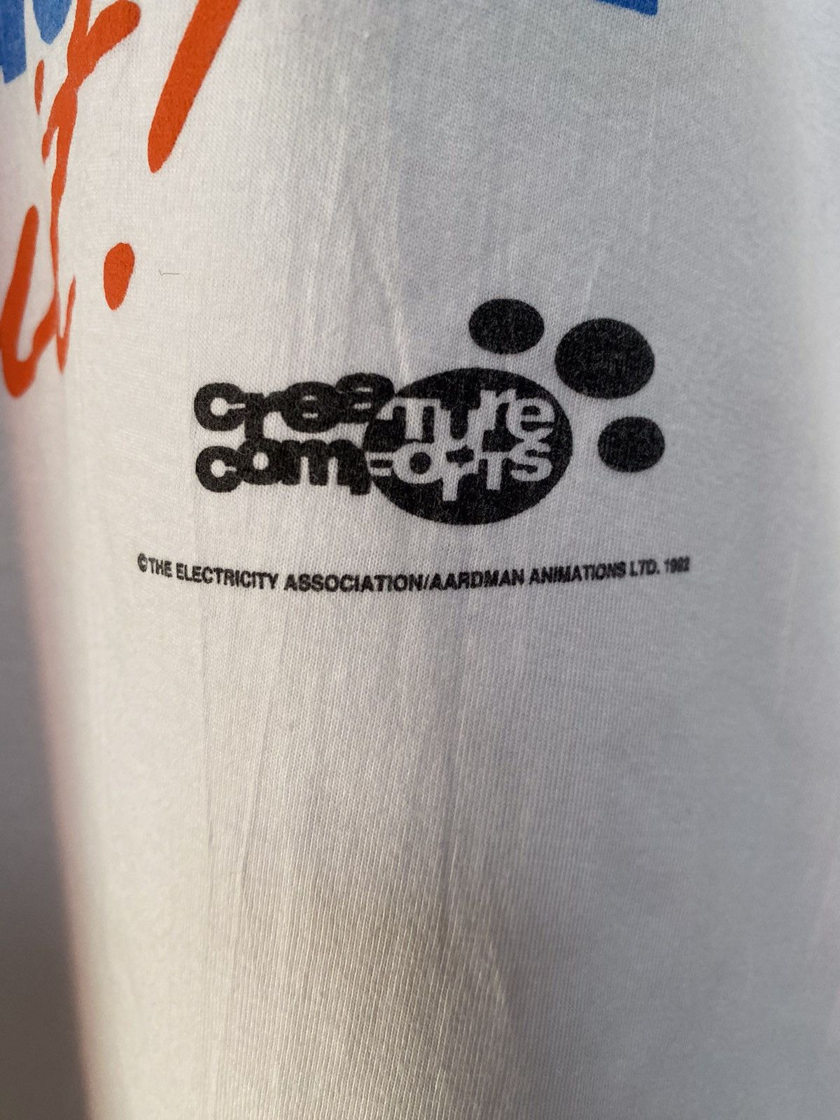 Vintage Vintage 1992 creature the electricity association tee (B4) Size US XL / EU 56 / 4 - 6 Thumbnail