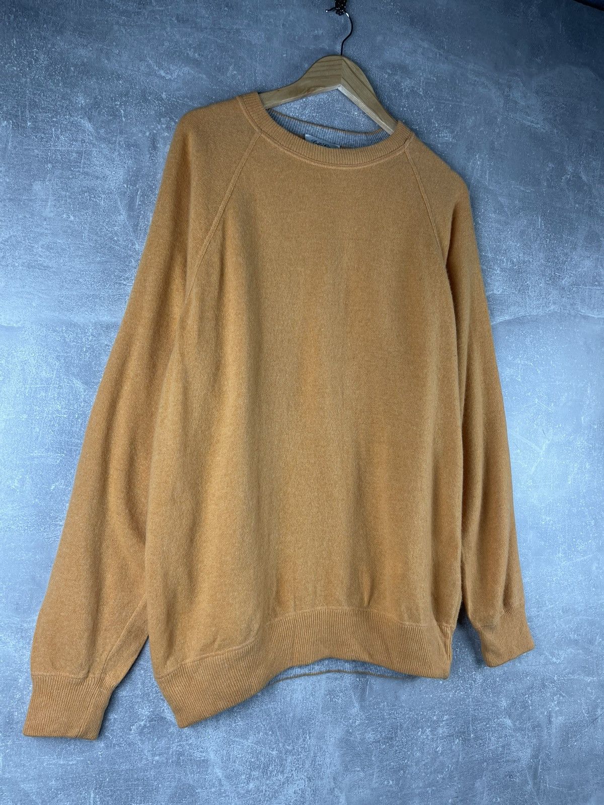 Other Della Ciana Supergeelong Merino Wool Sweater Camel Brown Size US L / EU 52-54 / 3 - 3 Thumbnail