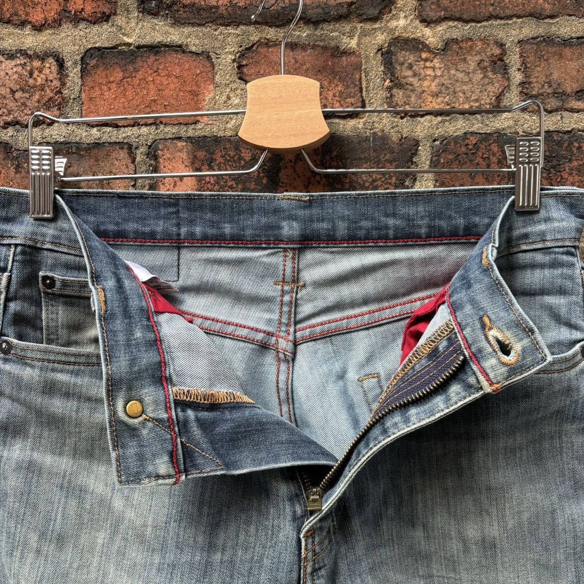 Levi's Levi's 504 Dirt Washed Blue Slim Fit Denim Jeans Size US 31 - 4 Thumbnail