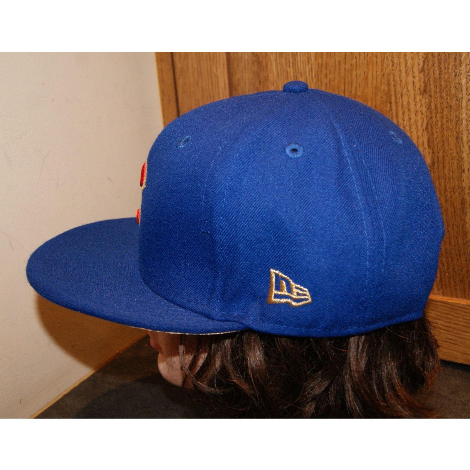 New Era Chicago Cubs World Series Champ New Era Snapback Hat Cap Size ONE SIZE - 6 Thumbnail