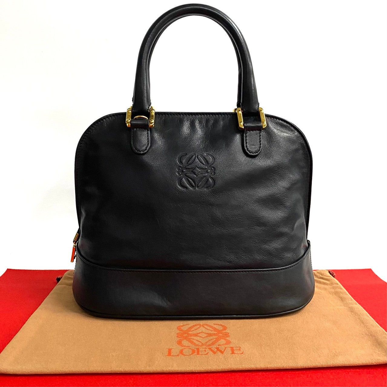 Loewe Loewe Handbag Black Leather Size ONE SIZE - 1 Thumbnail