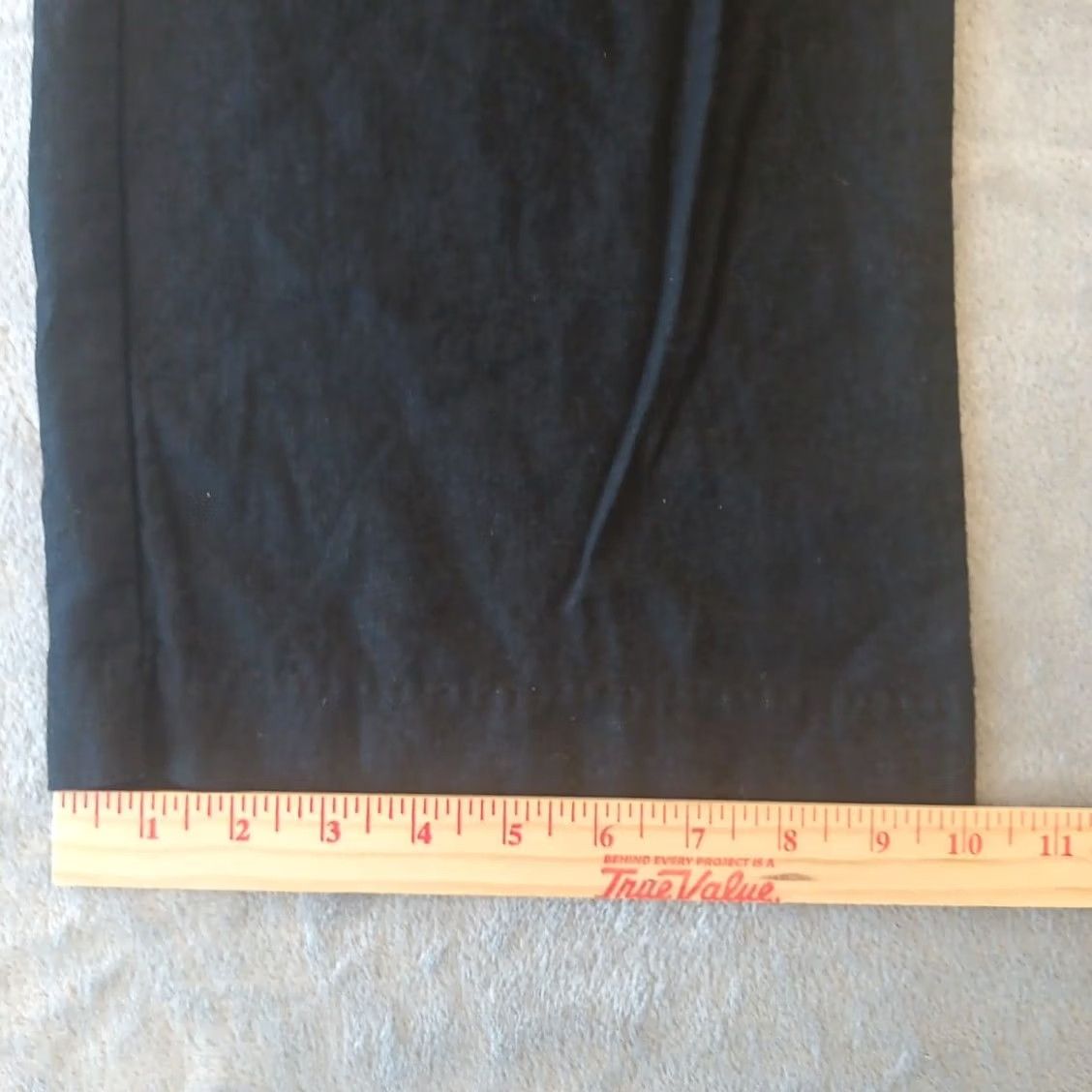 Old Navy Old Navy Taylor Wide Leg Trouser Pants Womens Medium Black Linen Blend Pockets Size 32" / US 10 / IT 46 - 7 Thumbnail