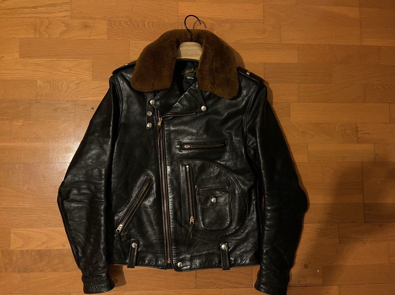 The Real McCoy's Buco J24L Horsehide leather jacket Size US M / EU 48-50 / 2 - 1 Thumbnail