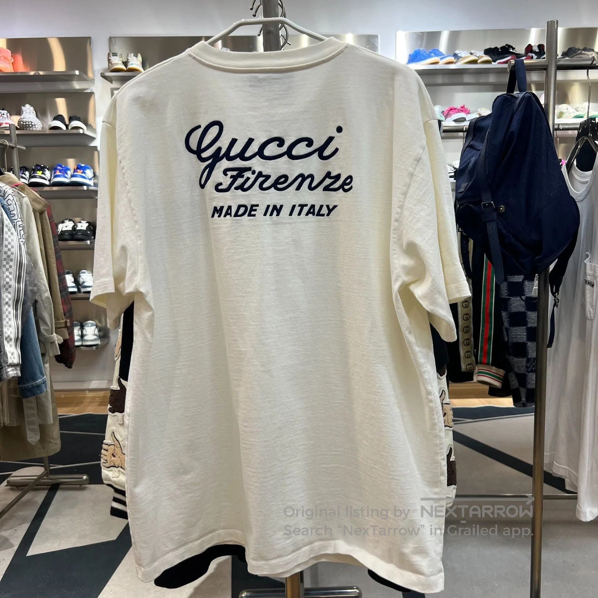 Gucci Gucci Men's Logo Print Crew Neck T. Size US XXL / EU 58 / 5 - 3 Thumbnail