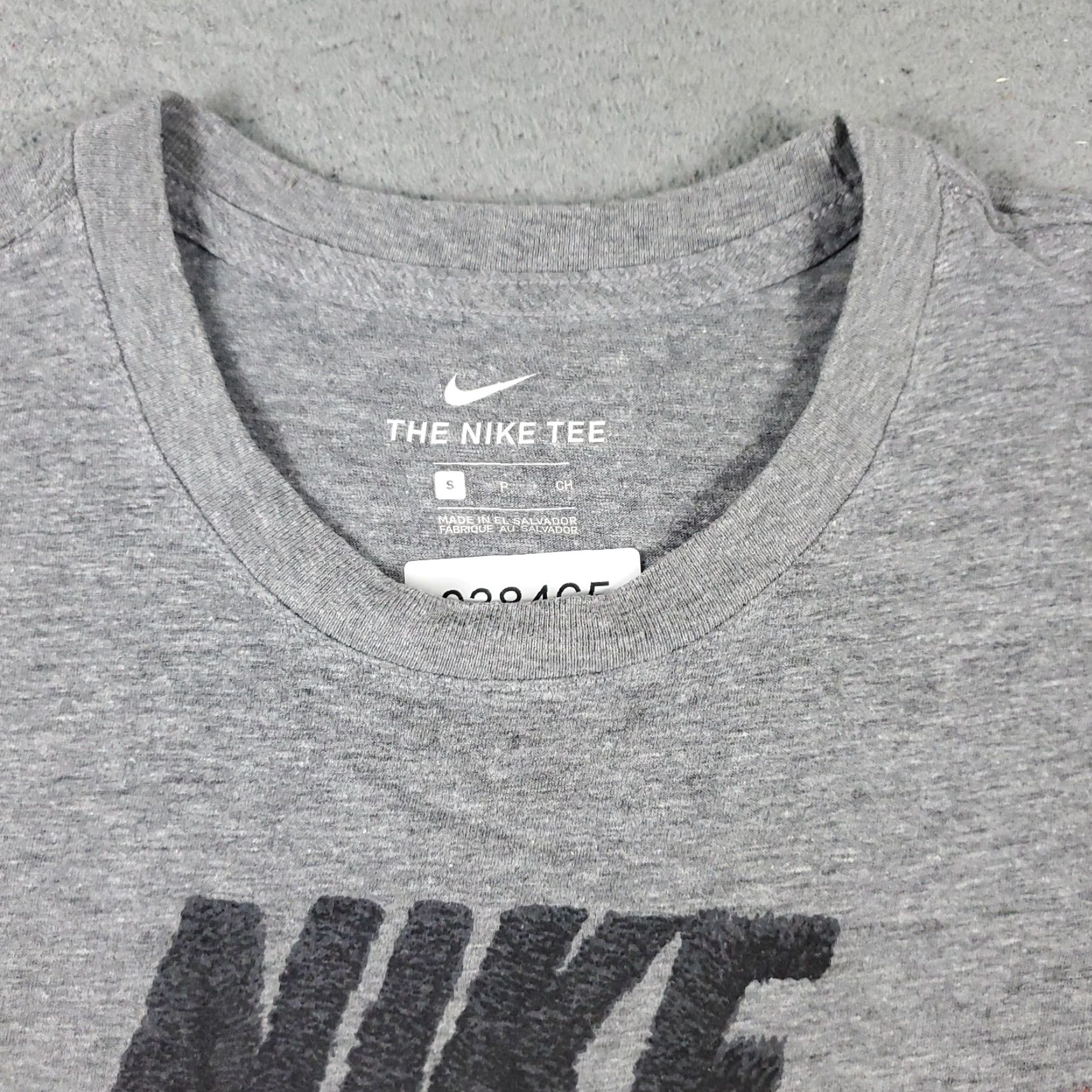 Nike Nike Shirt Mens Small Gray Dri-Fit Logo Short Sleeve Casual Sports Size US S / EU 44-46 / 1 - 3 Thumbnail