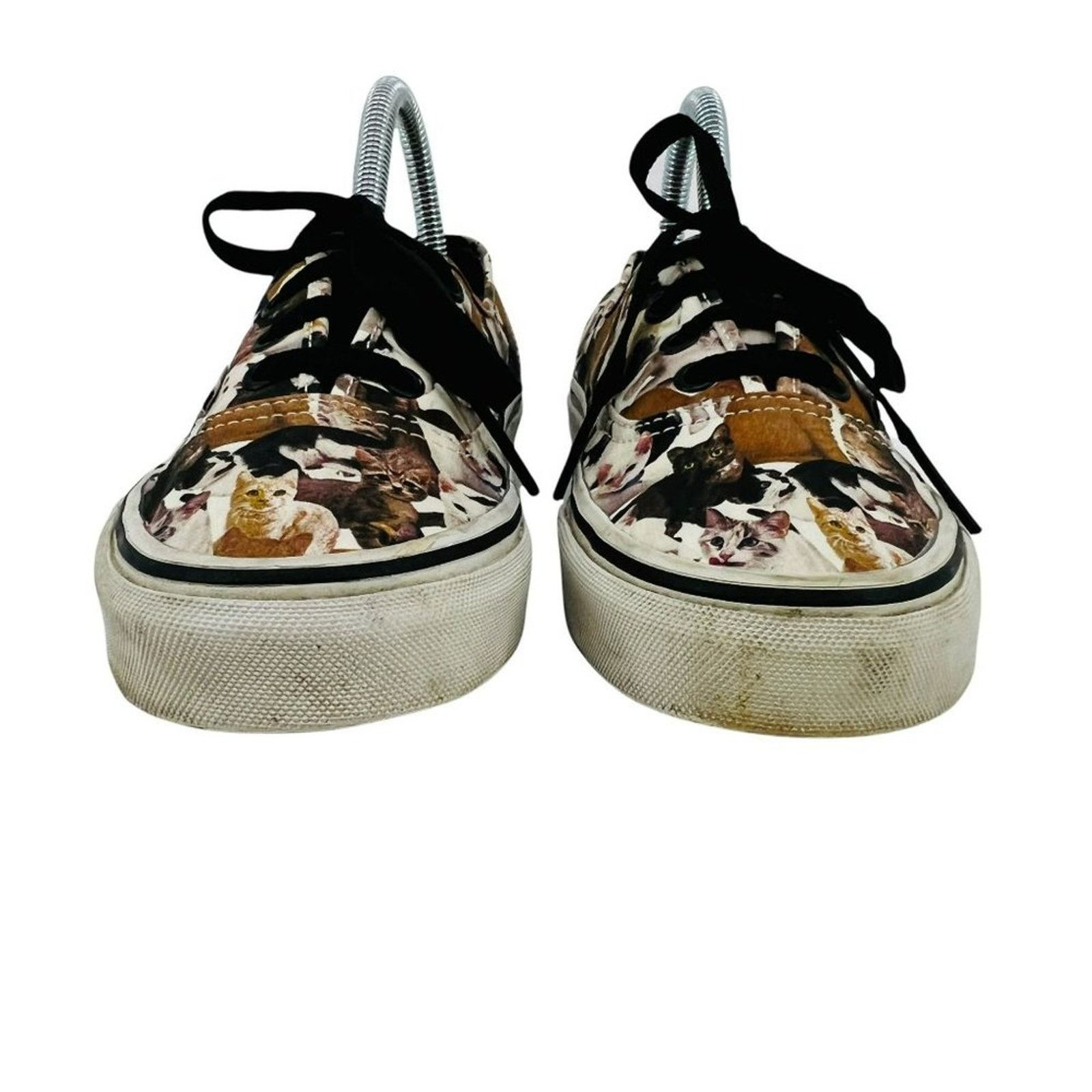 Vans Vans ASPCA Cat Printed Canvas Mens 4.5 Womens 6 Low Top Size US 6 / IT 36 - 2 Thumbnail