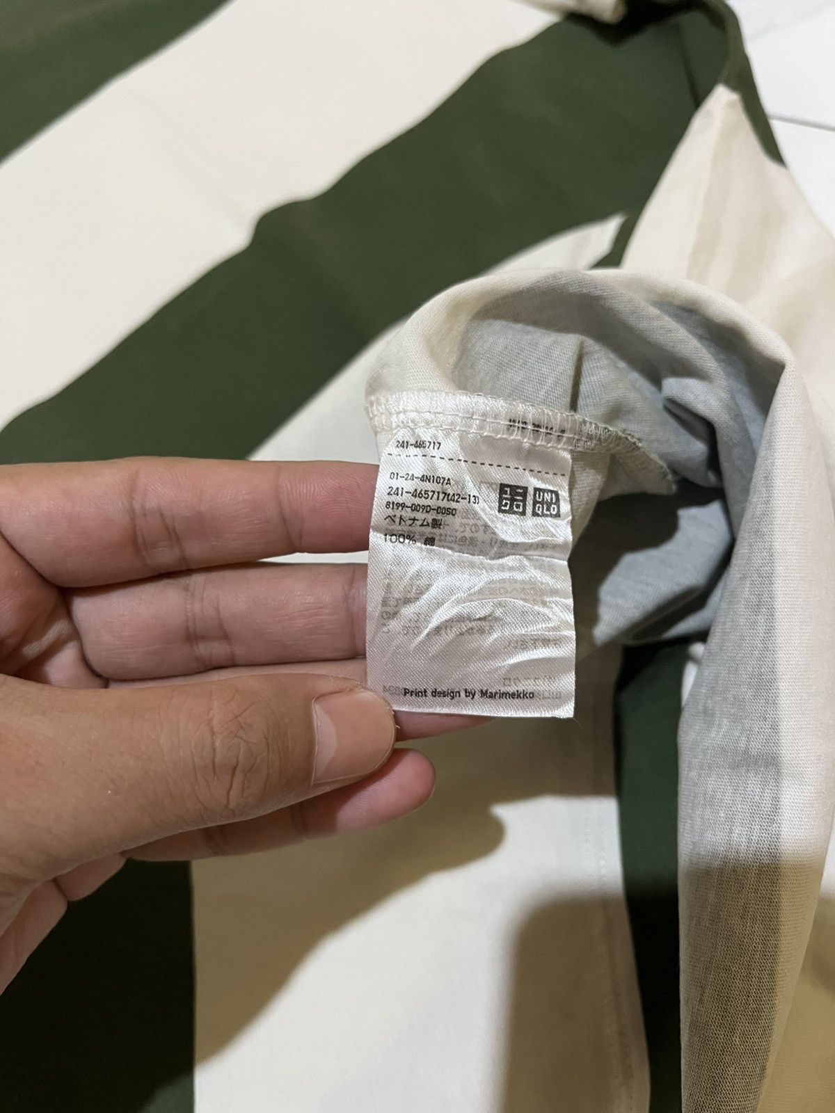 Uniqlo 🔥 Uniqlo X Marimekko Stripes Tee Size US XL / EU 56 / 4 - 6 Thumbnail