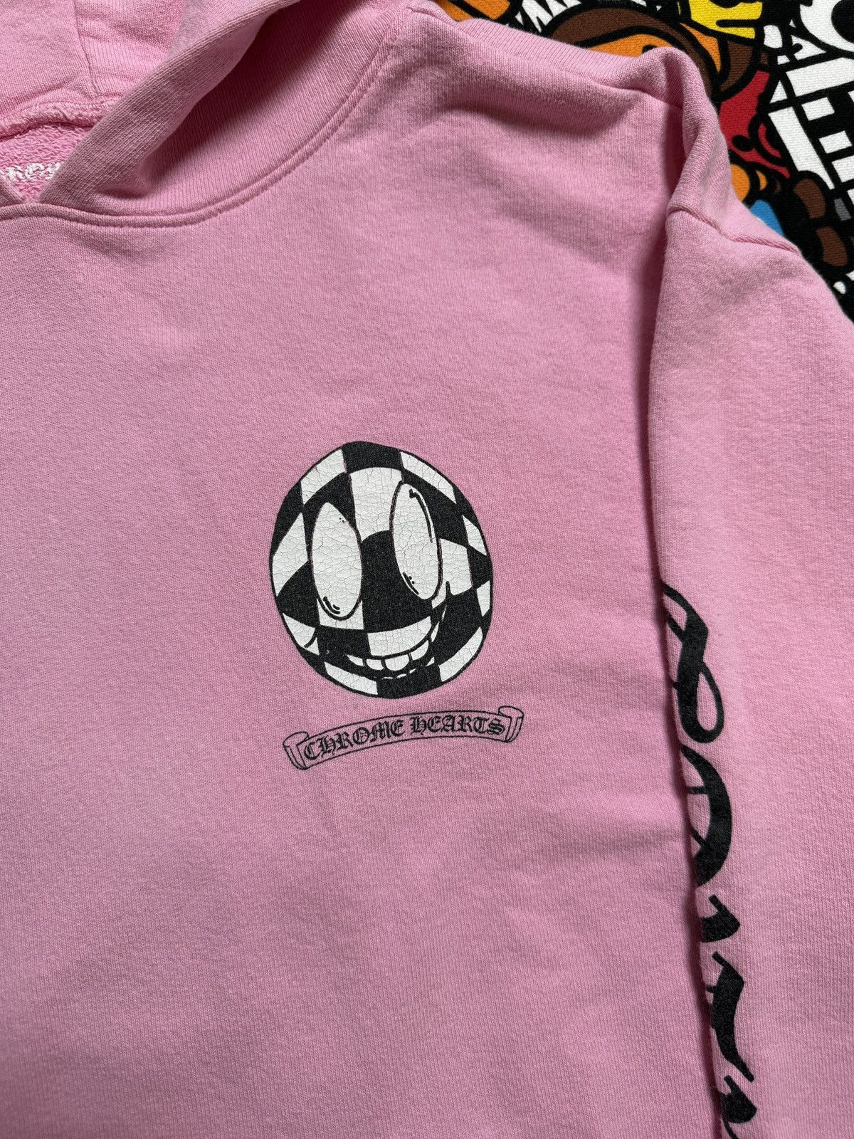 Chrome Hearts Chrome Hearts Pink Vanity Fair Pullover Hoodie Size US M / EU 48-50 / 2 - 14 Thumbnail