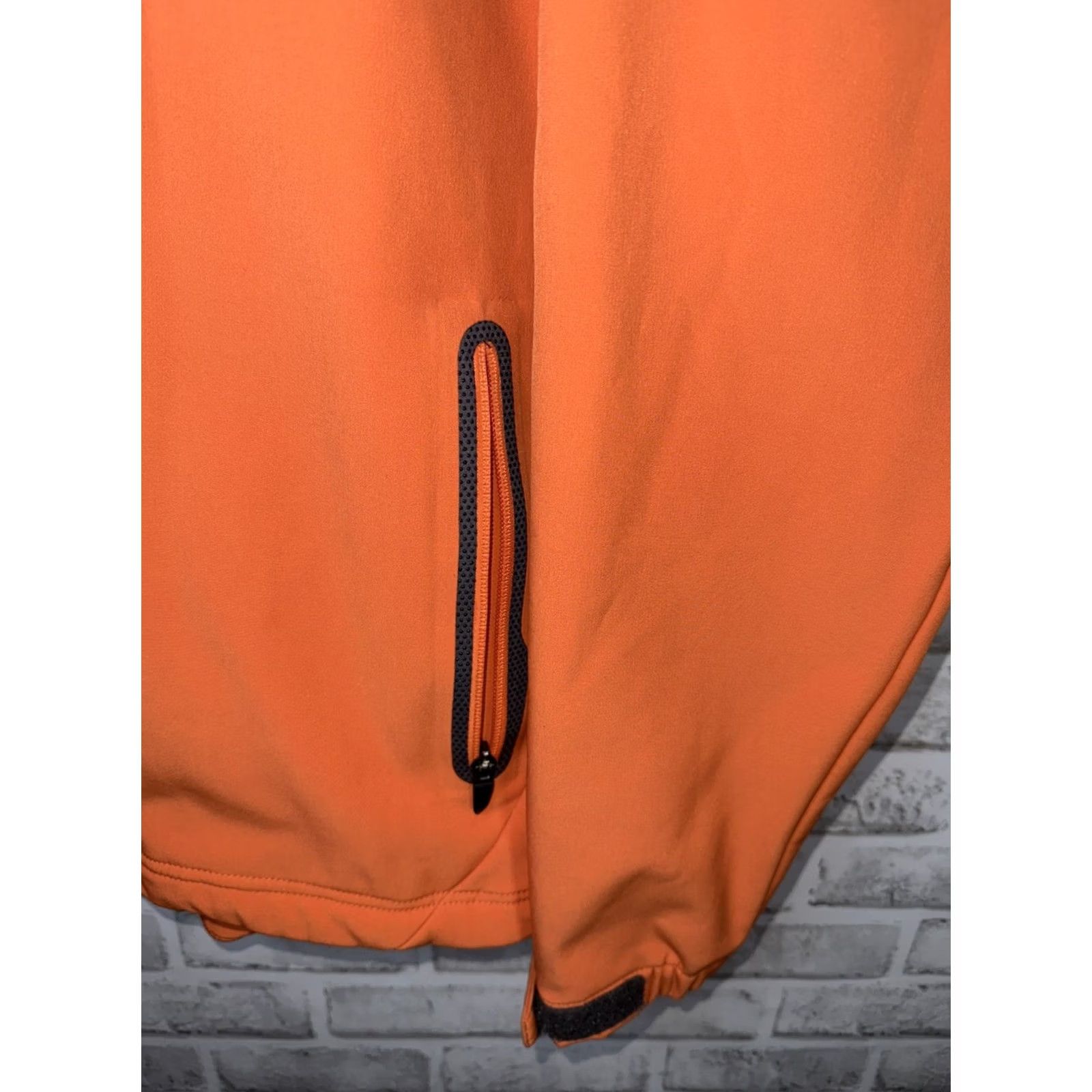 Mammut TOKO by Mammut Orange Soft Shell Jacket Mens XXL Orange Softshell Jacket Regular Fit Polyester - Men Size US XXL / EU 58 / 5 - 4 Thumbnail