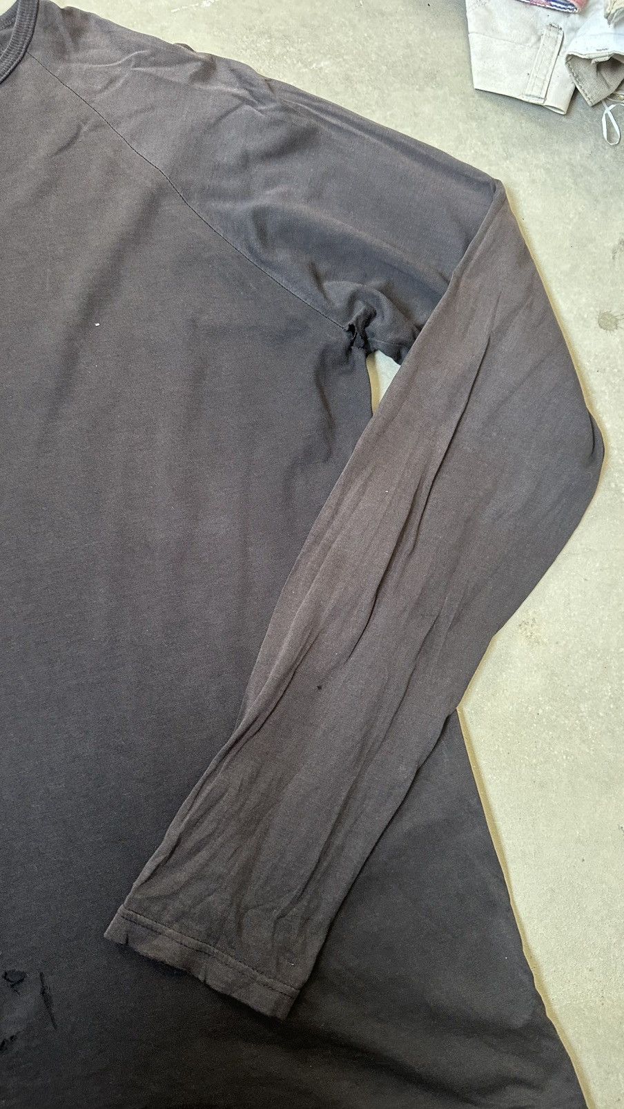 A.P.C. VINTAGE A.P.C. WELLWORN LONG SLEEVE TEE Size US M / EU 48-50 / 2 - 4 Thumbnail