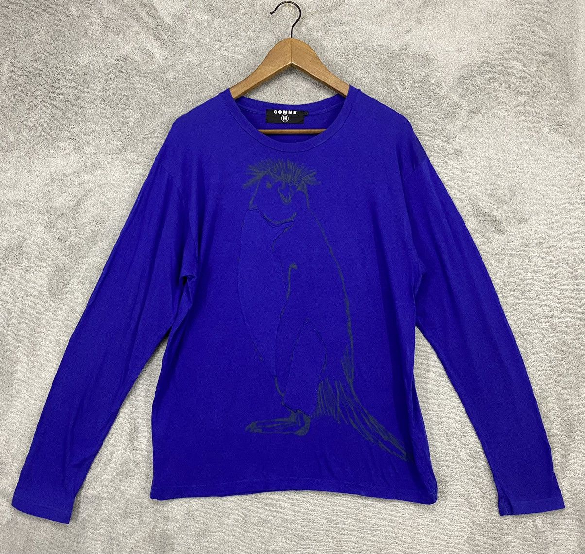 Yohji Yamamoto GOMME HOMME RARE DESIGN LONG SLEEVE T-SHIRT Size US M / EU 48-50 / 2 - 1 Thumbnail