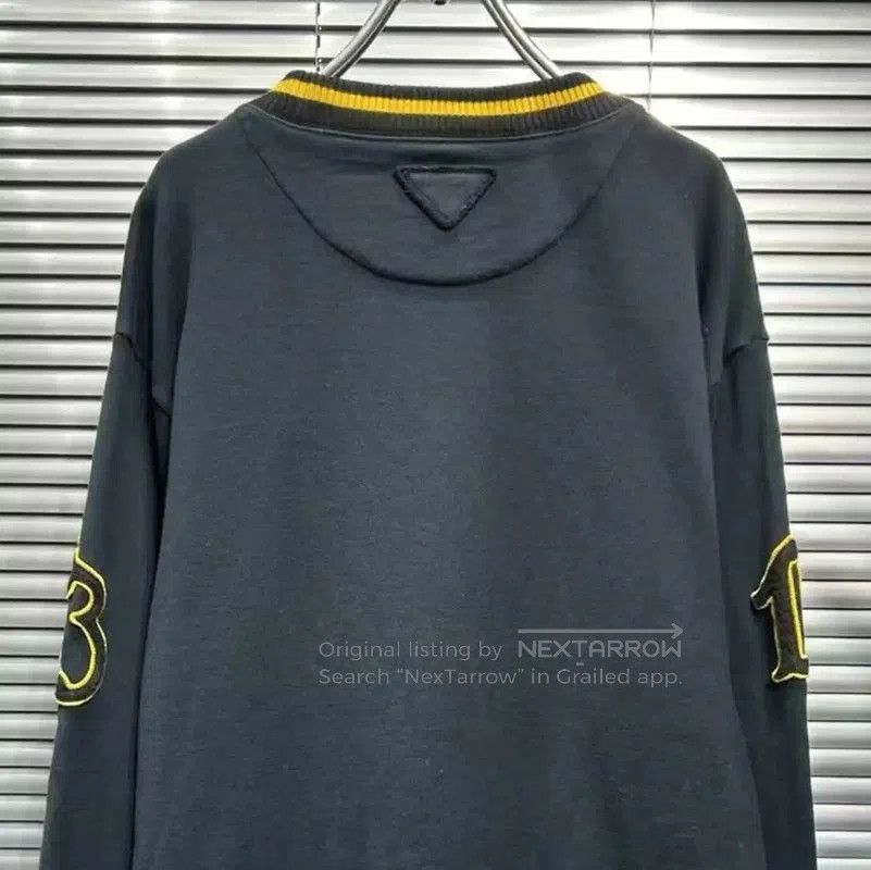Prada Prada Black Cotton Sweatshirt for Men. Size US M / EU 48-50 / 2 - 5 Thumbnail