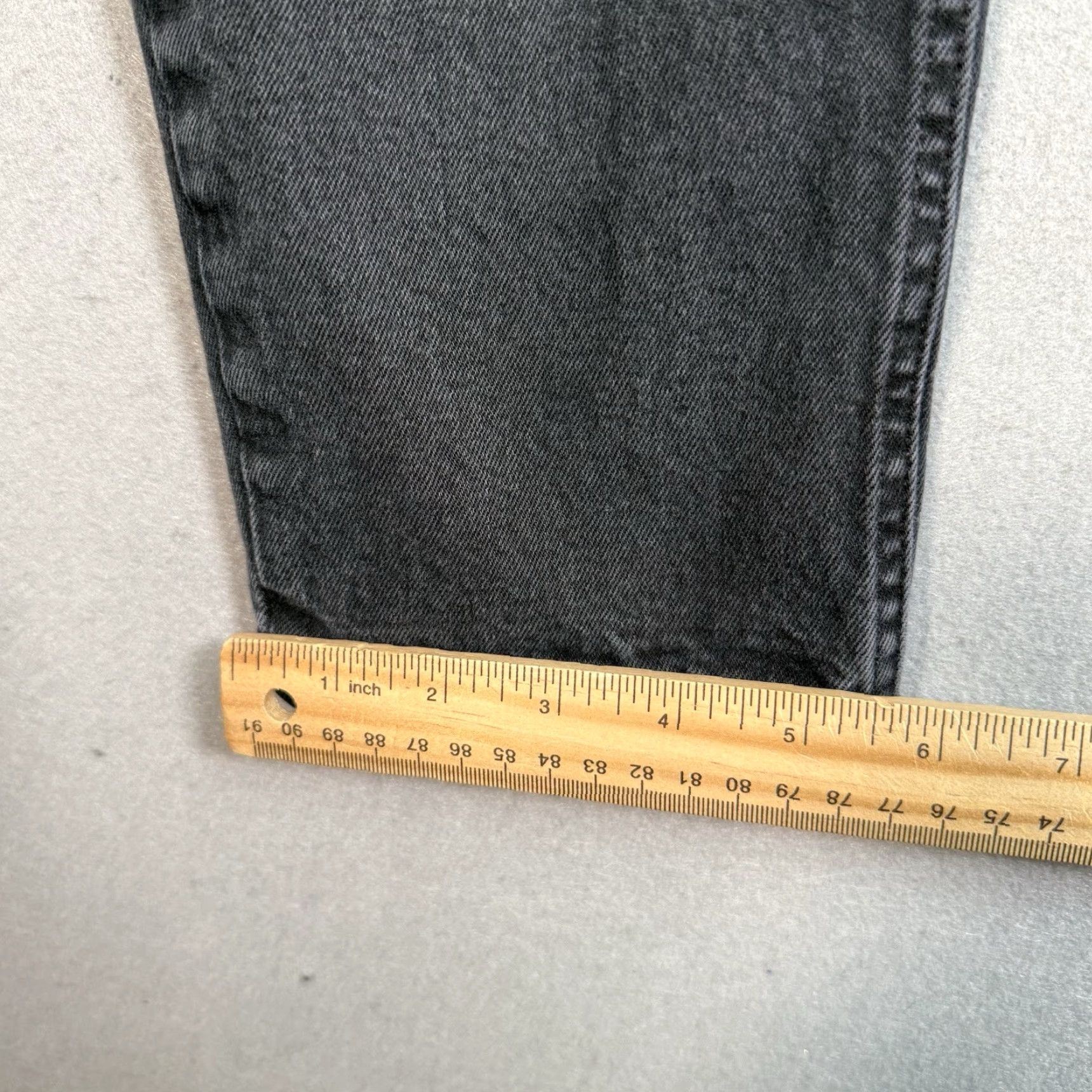 Everlane VINTAGE Everlane Jeans Womens 29 Cropped Black Cotton Denim 7/10 Women 29 Cropped Jeans Mens no? Size 29" - 5 Thumbnail