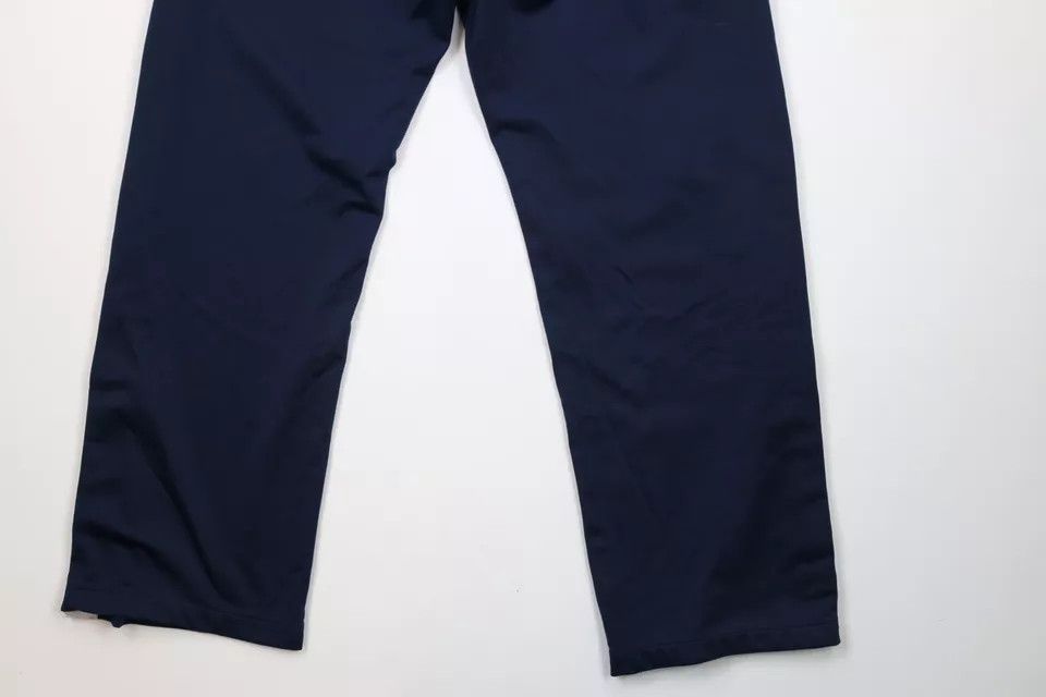 Nike × Vintage Vintage Nike Scott Mini Swoosh Wide Leg Tearaway Pants Blue Size US 34 / EU 50 - 11 Thumbnail