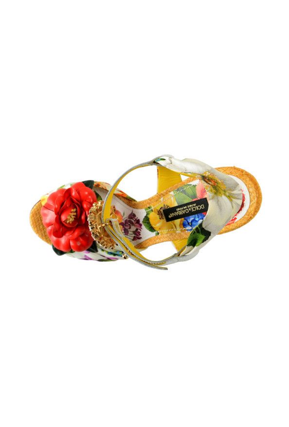Dolce & Gabbana o1y0925 Ankle Strap Sandals in Multicolor Size US 4 / IT 34 - 4 Thumbnail