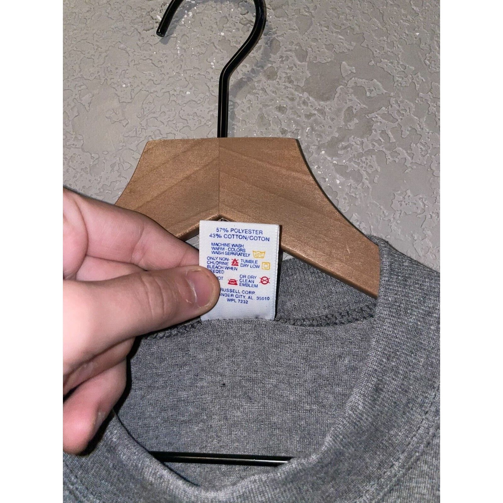 Jerzees Vintage Grand Canyon Shirt North Rim Gray 90s VTG 1990s L Size US L / EU 52-54 / 3 - 10 Thumbnail
