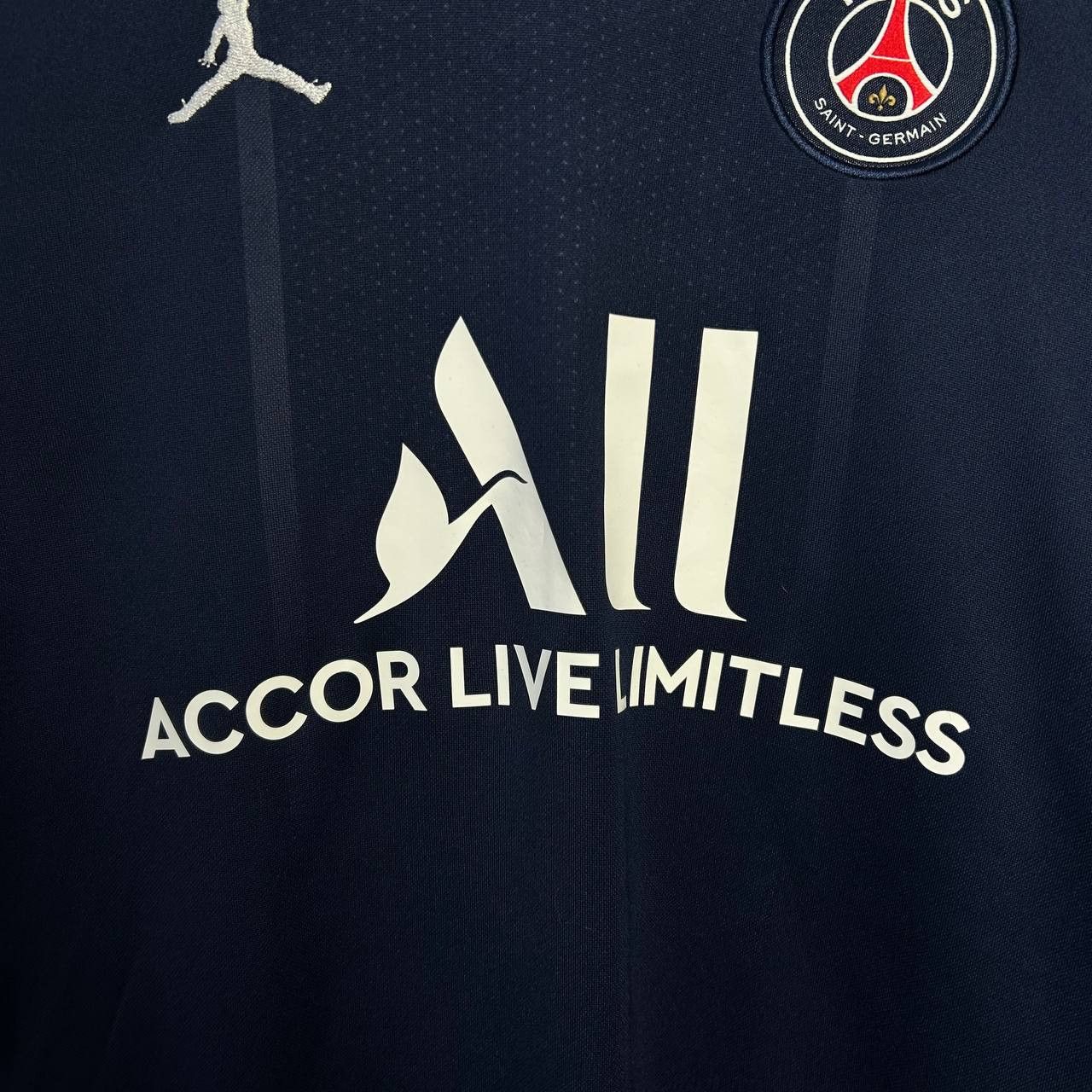 Jordan Brand Jordan FC PSG Paris Saint Germain 2020 home soccer jersey Size US S / EU 44-46 / 1 - 4 Thumbnail